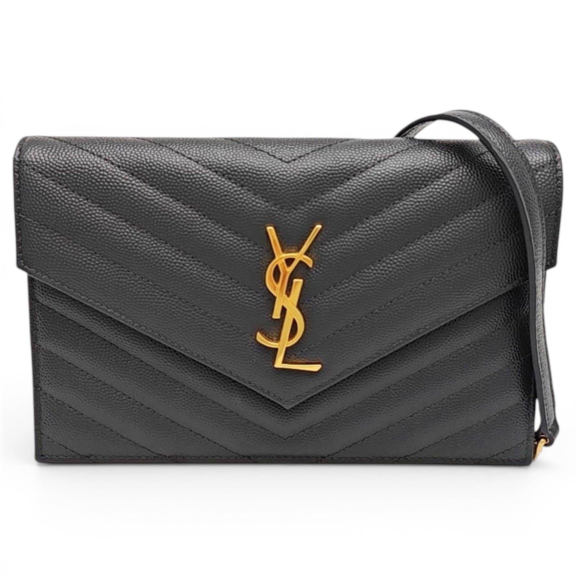 Baby monogramme leather handbag
