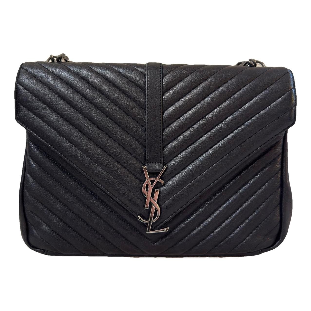 Collége monogramme leather handbag