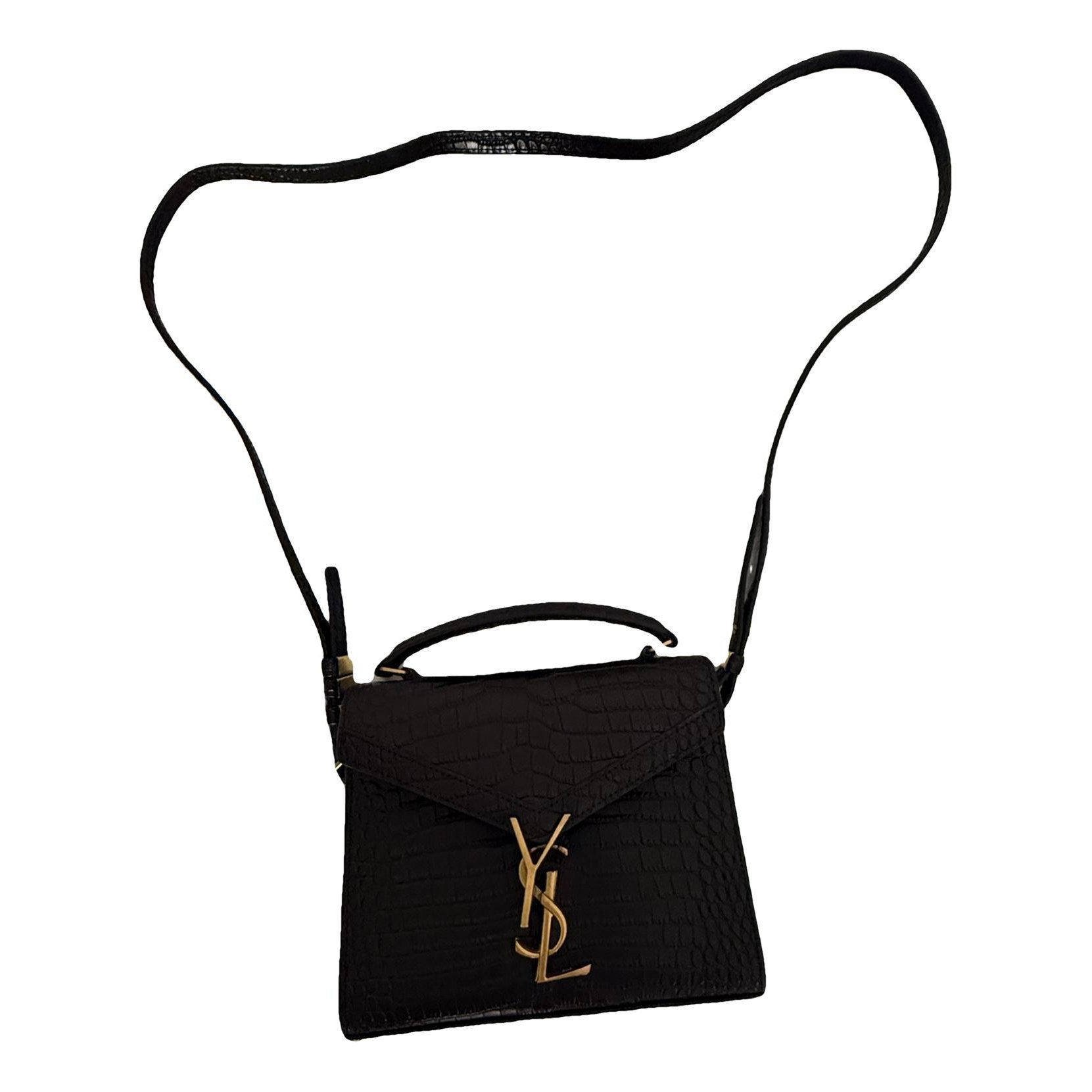 Patent leather mini bag