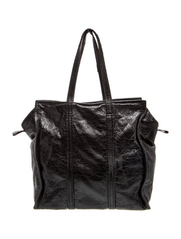 Leather Shoulder Bag Large