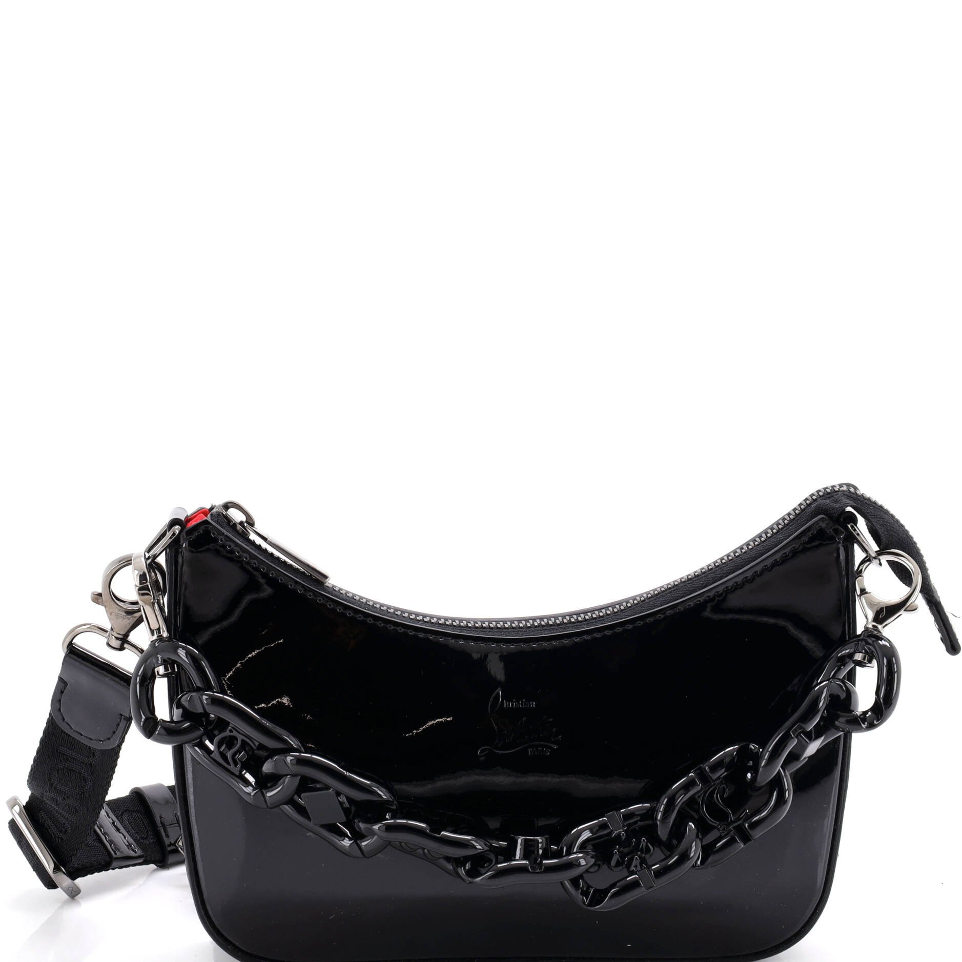 Loubila Chain Shoulder Bag Patent Mini
