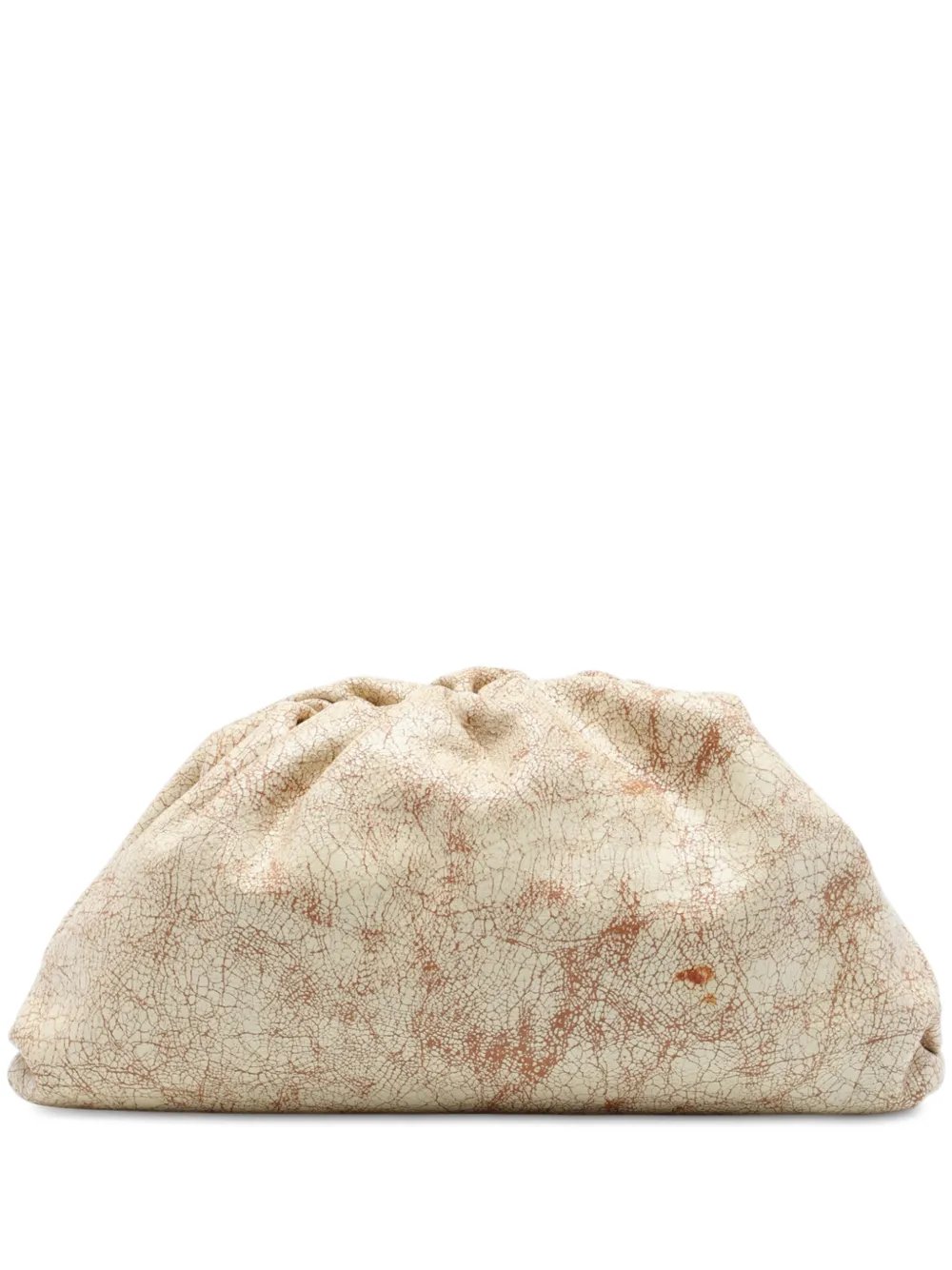 2012-2026 Crackled Calfskin The Pouch clutch bag