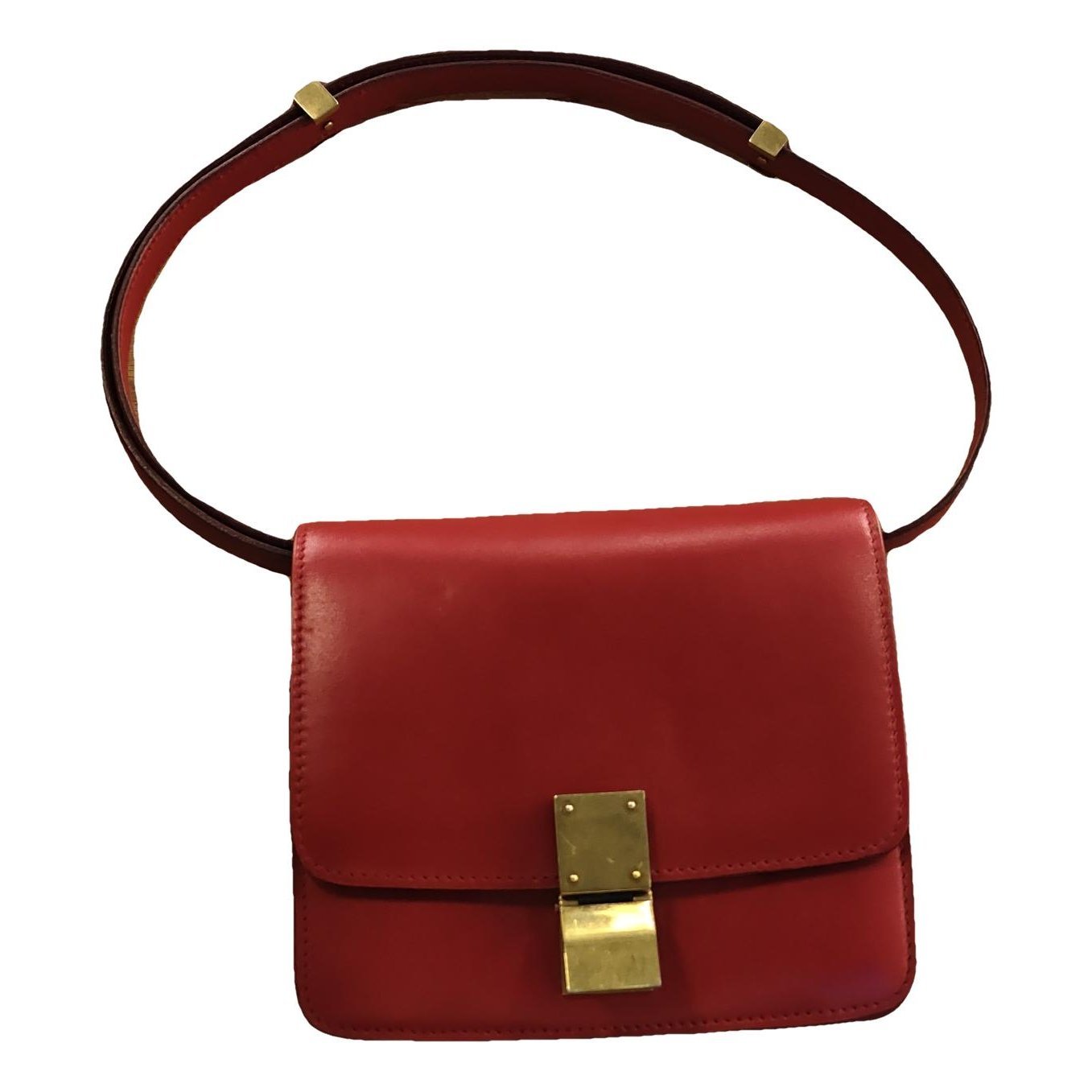 Classic leather crossbody bag
