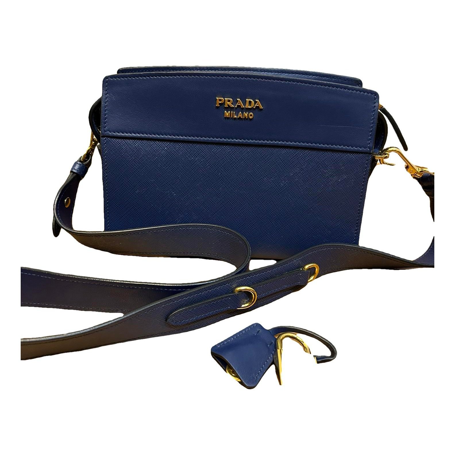 Leather crossbody bag