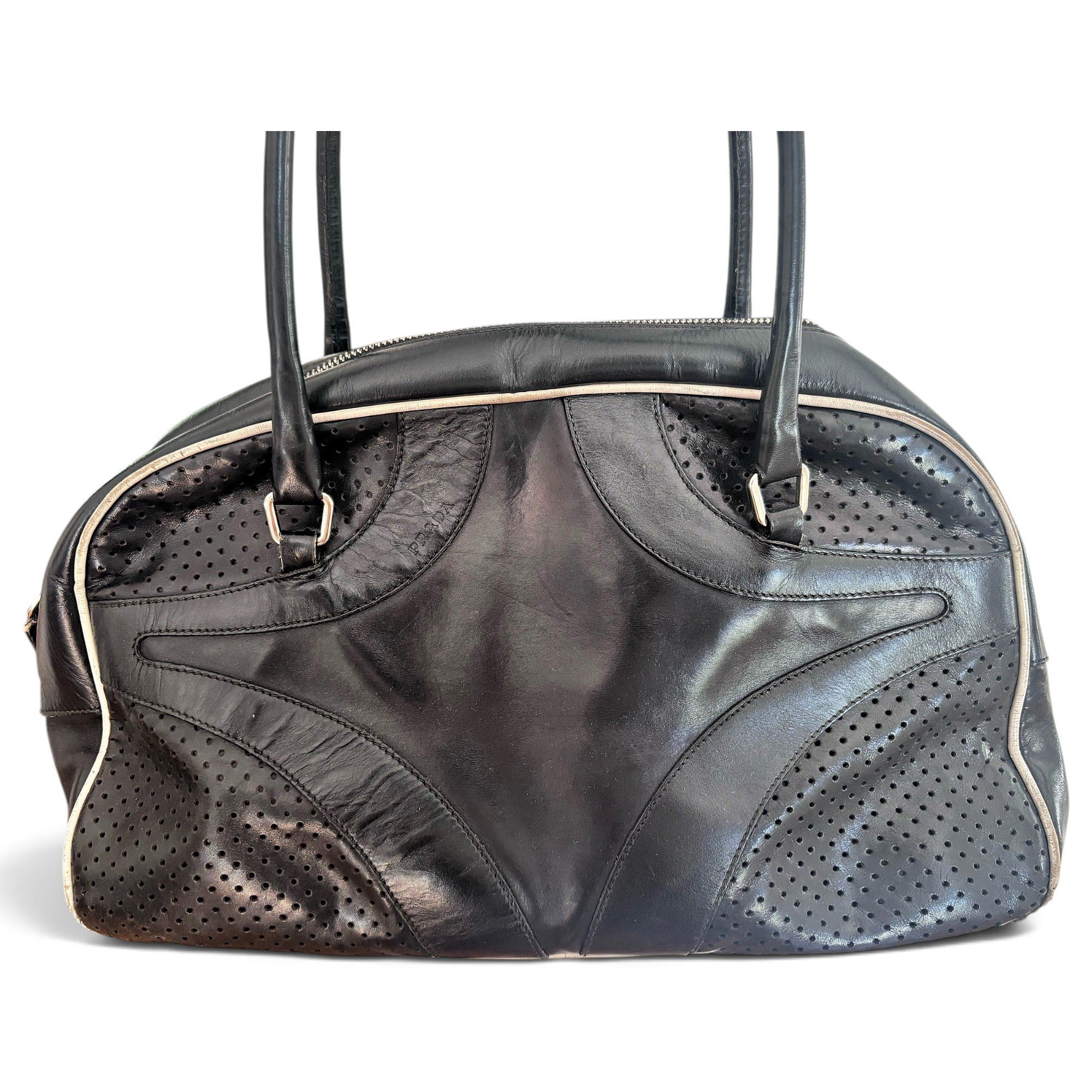 Bowling leather bowling bag