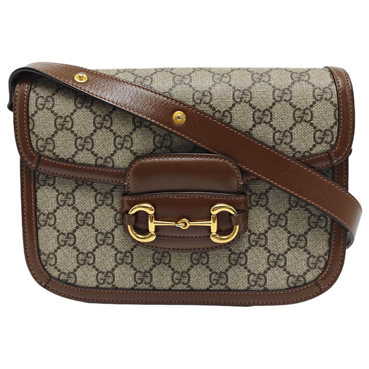 Handle Horsebit 1955 leather crossbody bag