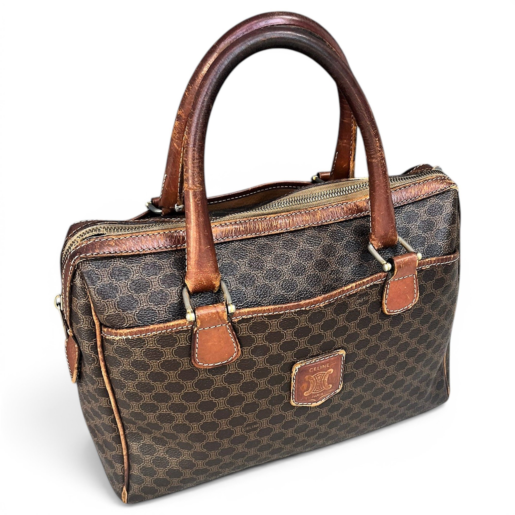 Leather handbag