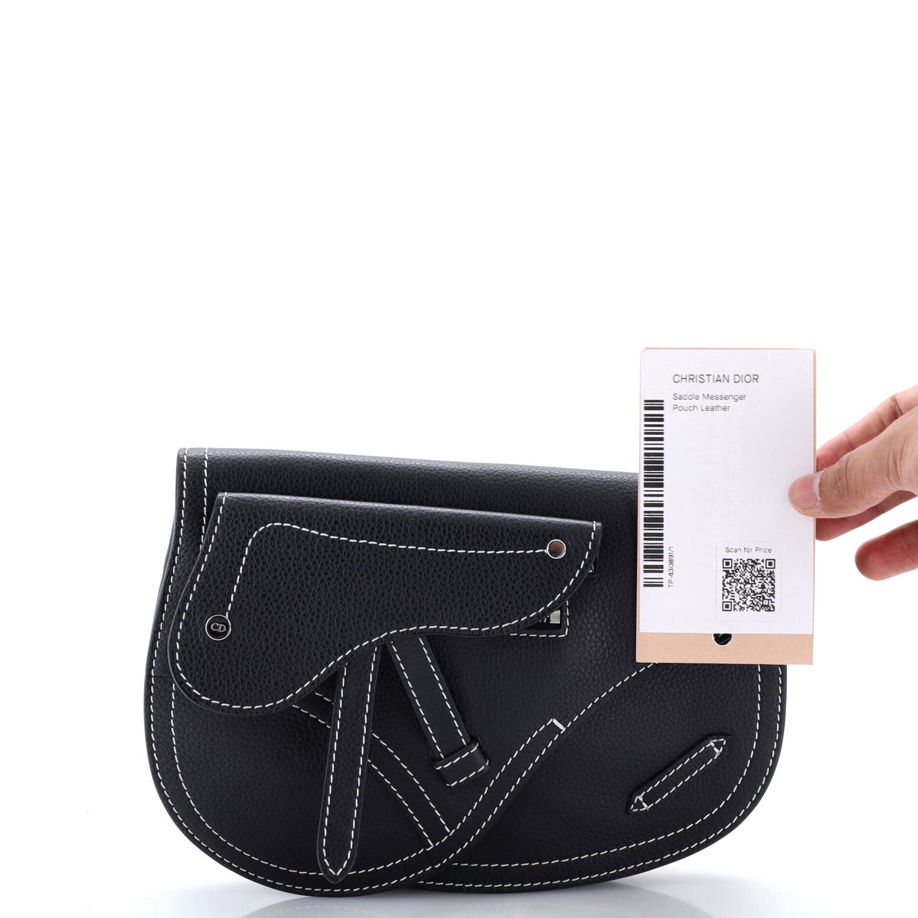 Saddle Messenger Pouch Leather