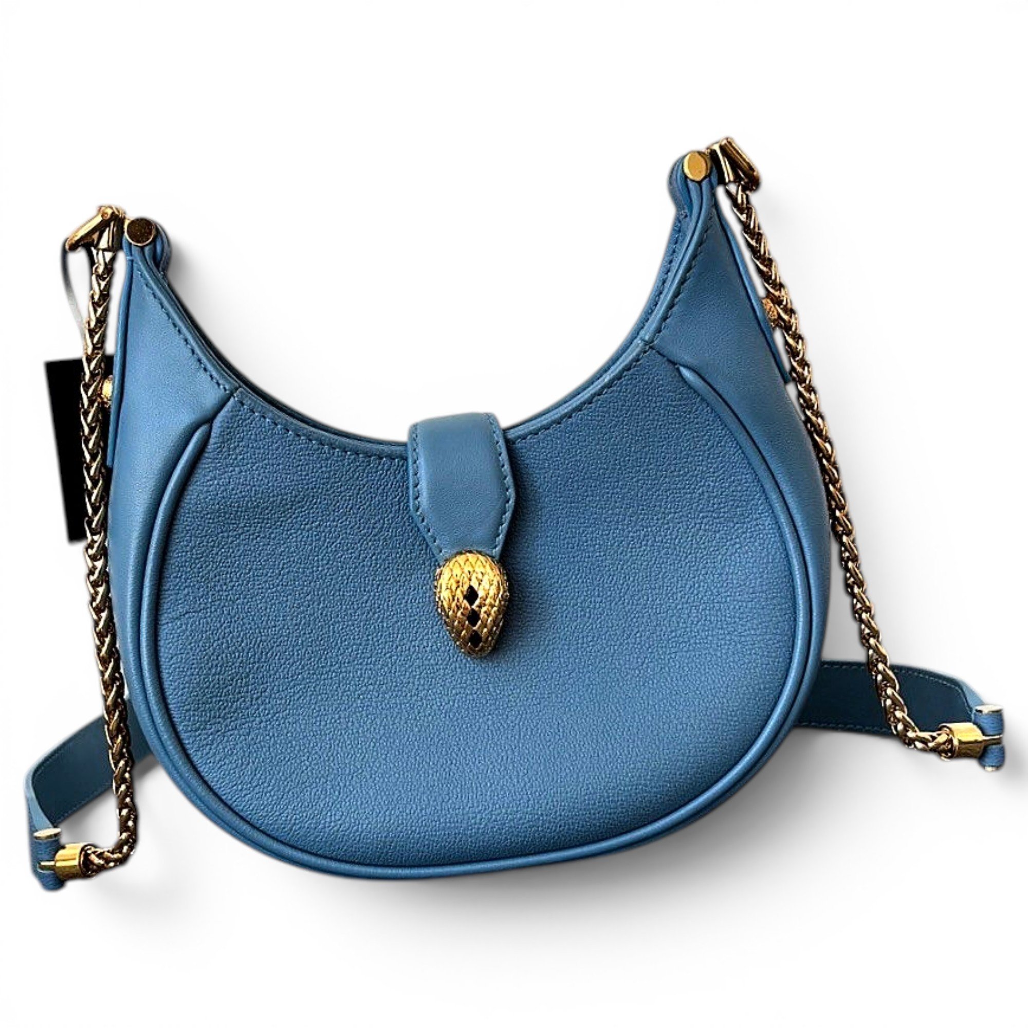 Serpenti leather handbag