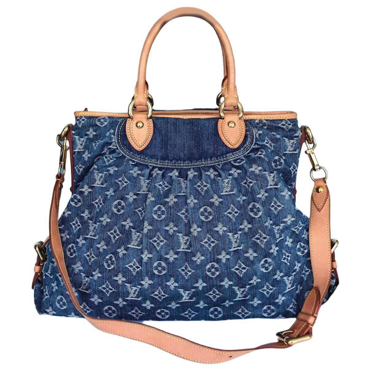Leather tote