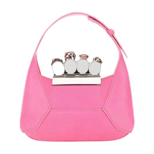 Alexander McQueen Knuckle leather crossbody bag