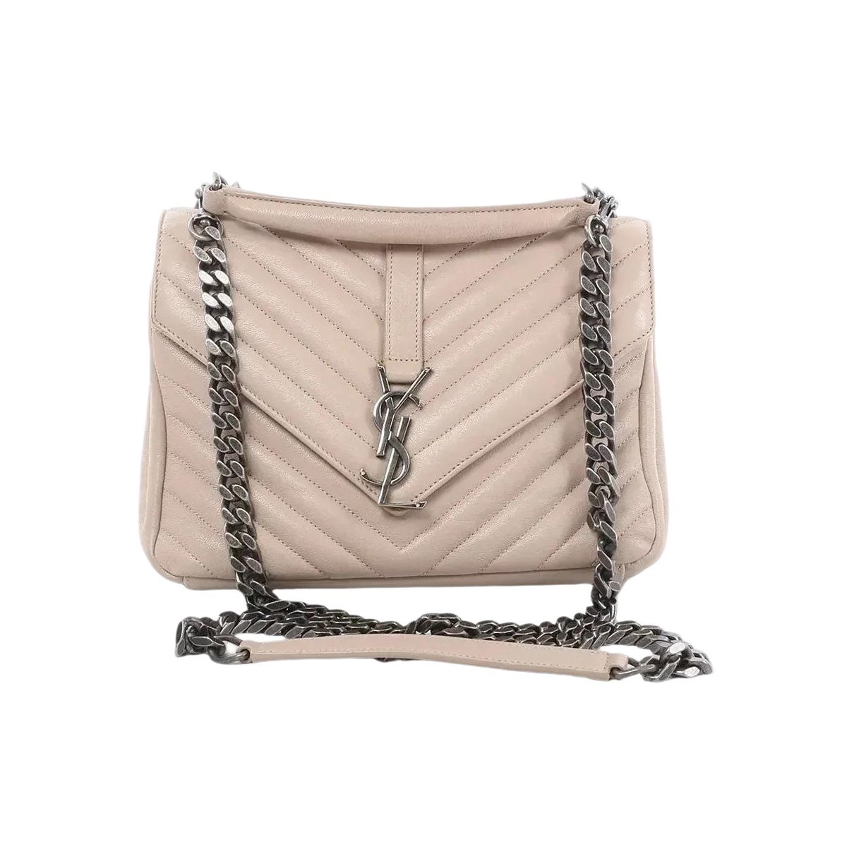 Collége monogramme leather crossbody bag