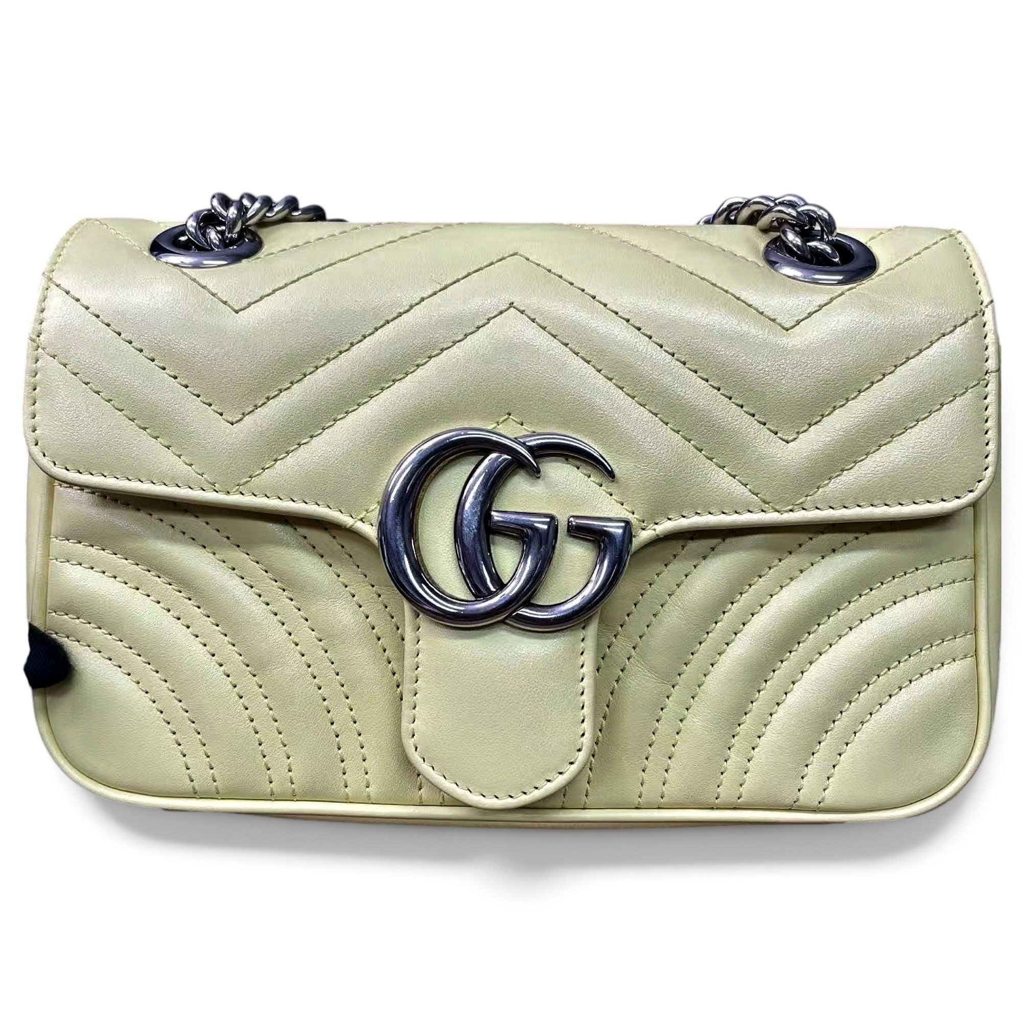 GG Marmont Ribbon leather crossbody bag