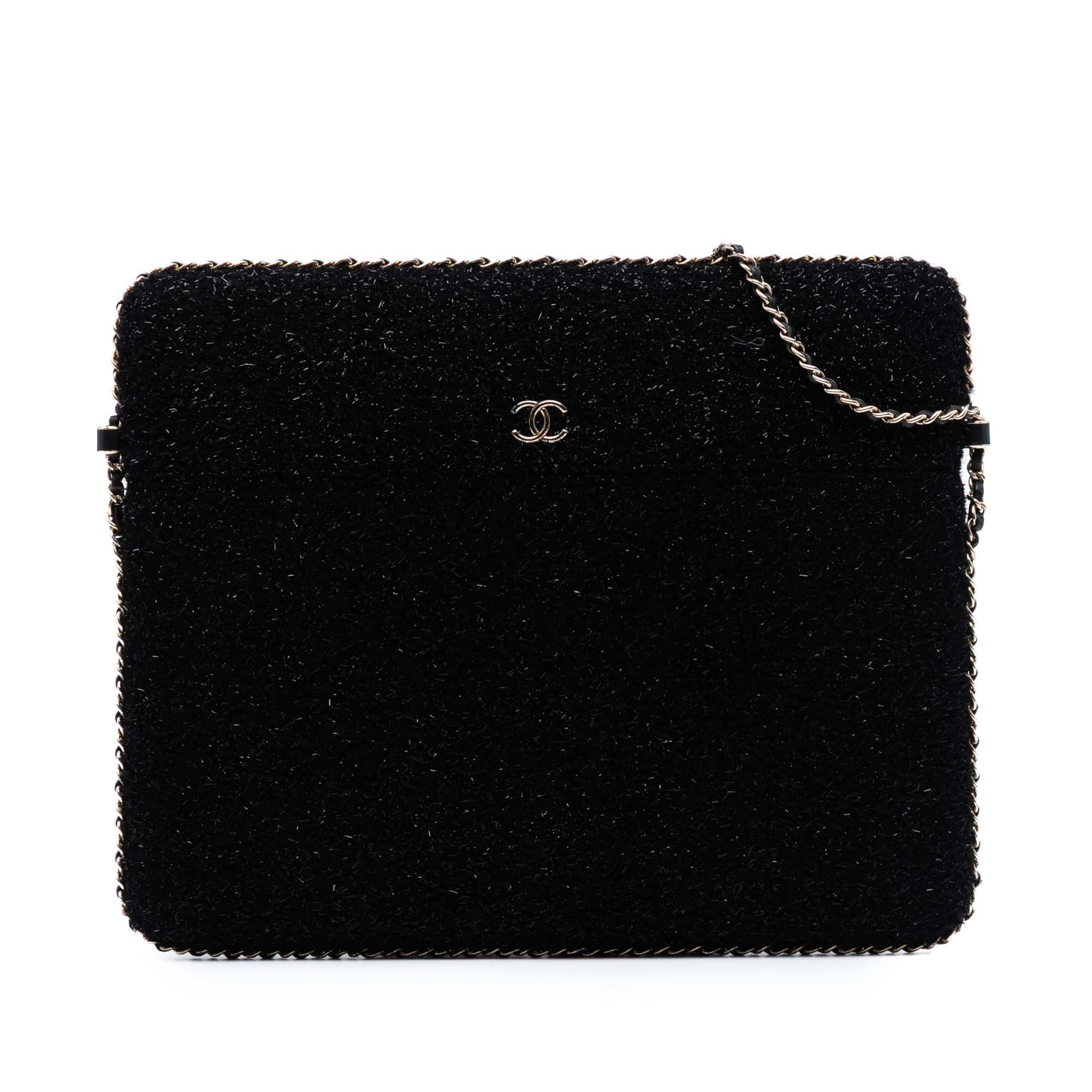 Chain Around tweed handbag