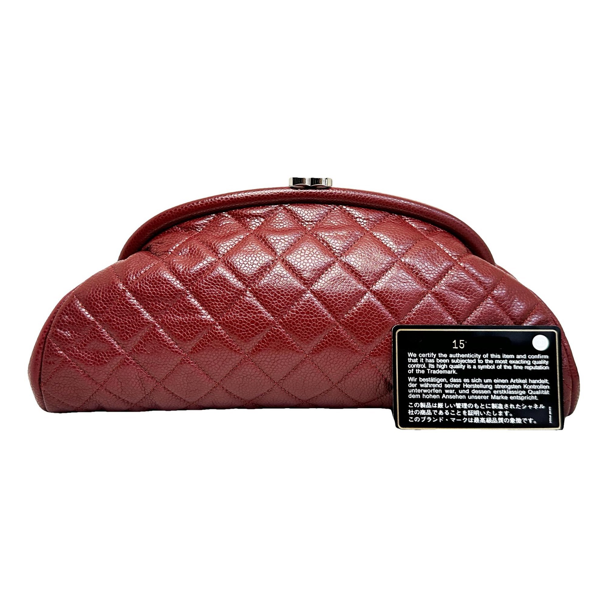 Timeless/Classique leather clutch bag