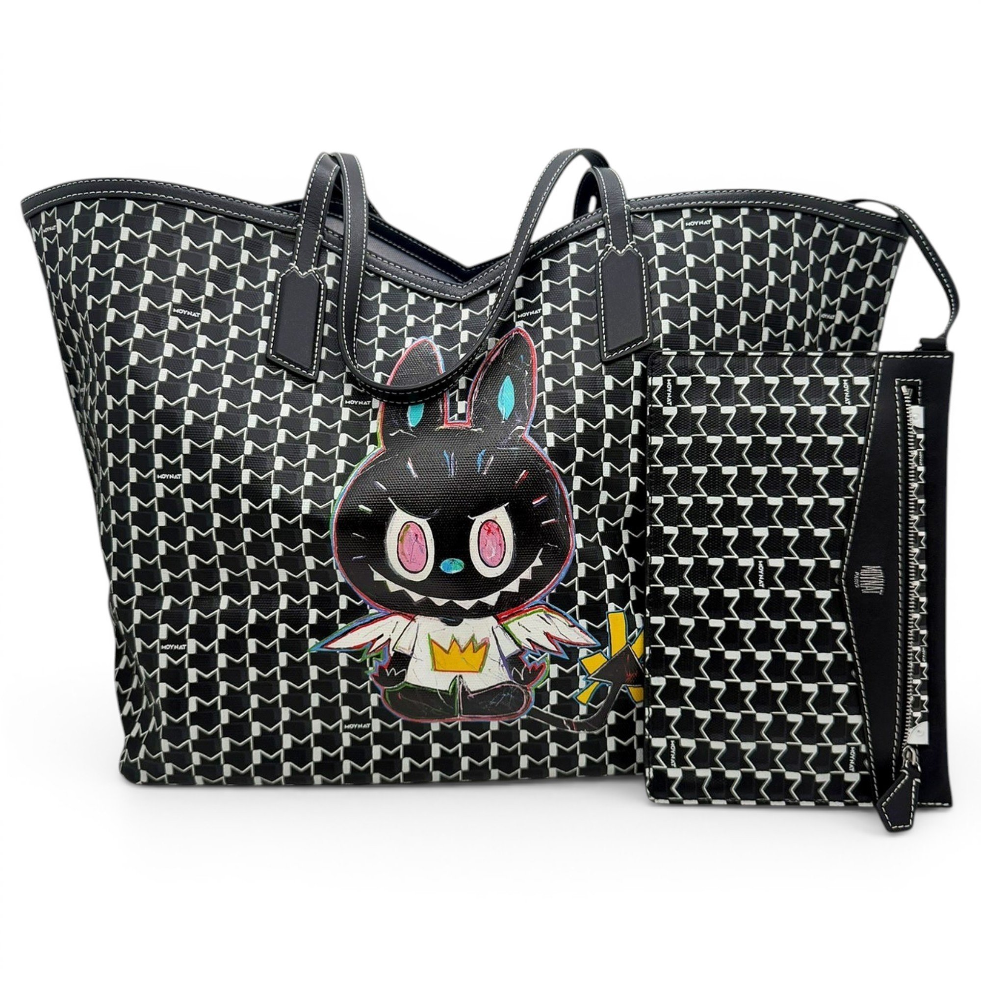 Leather tote