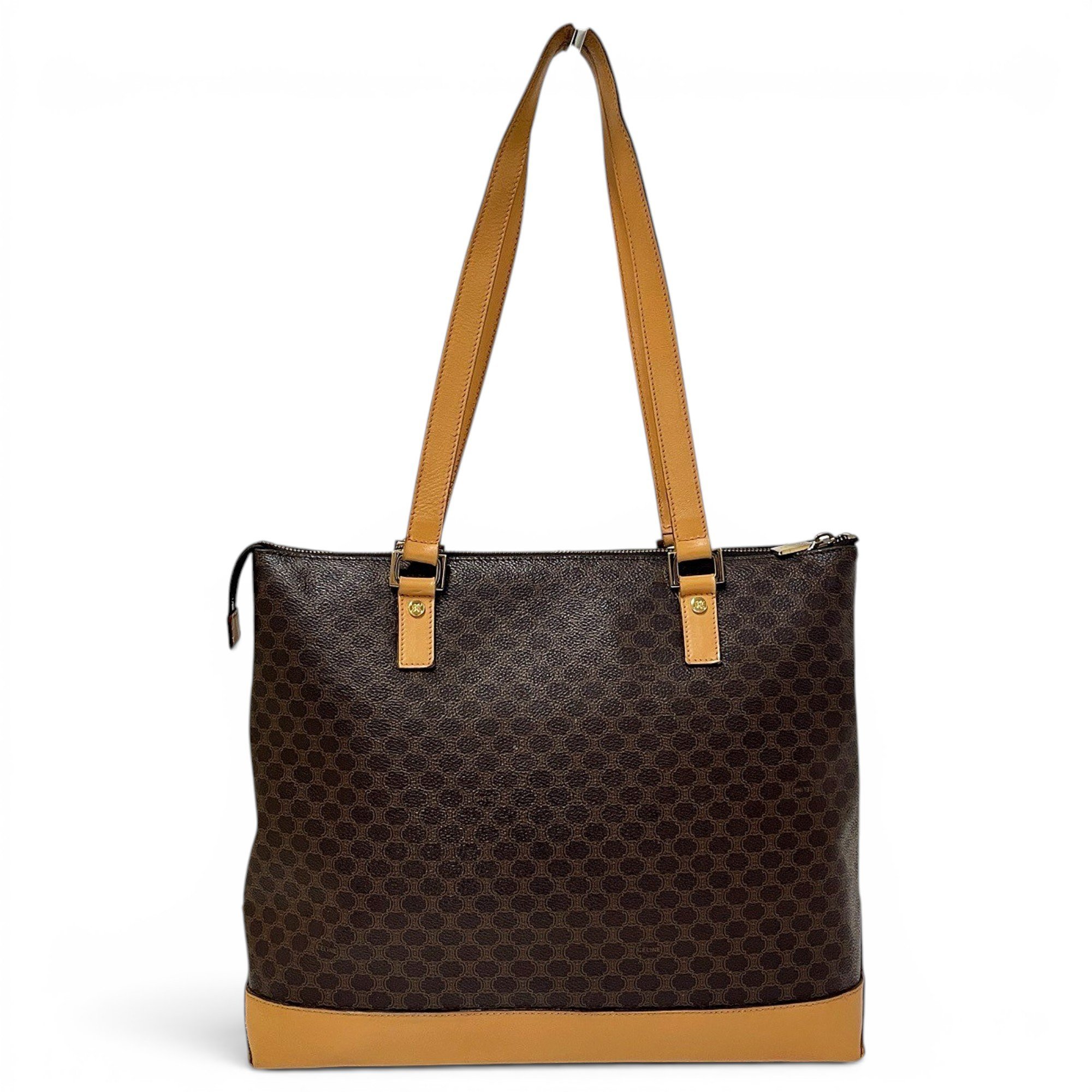 Leather tote
