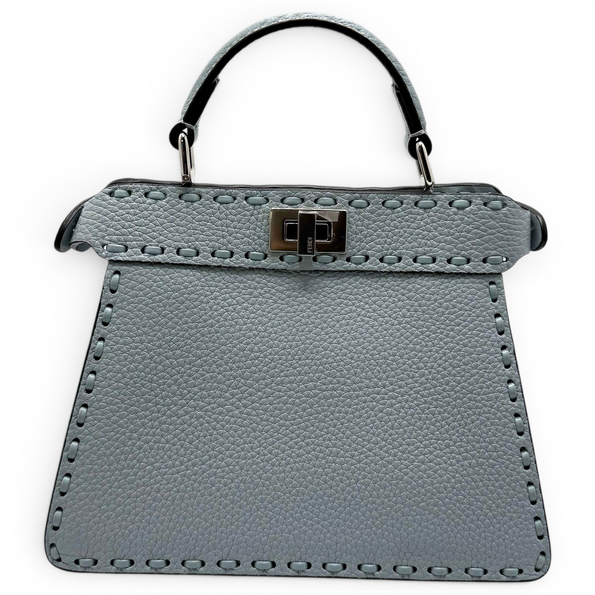 Fendi Peekaboo leather handbag