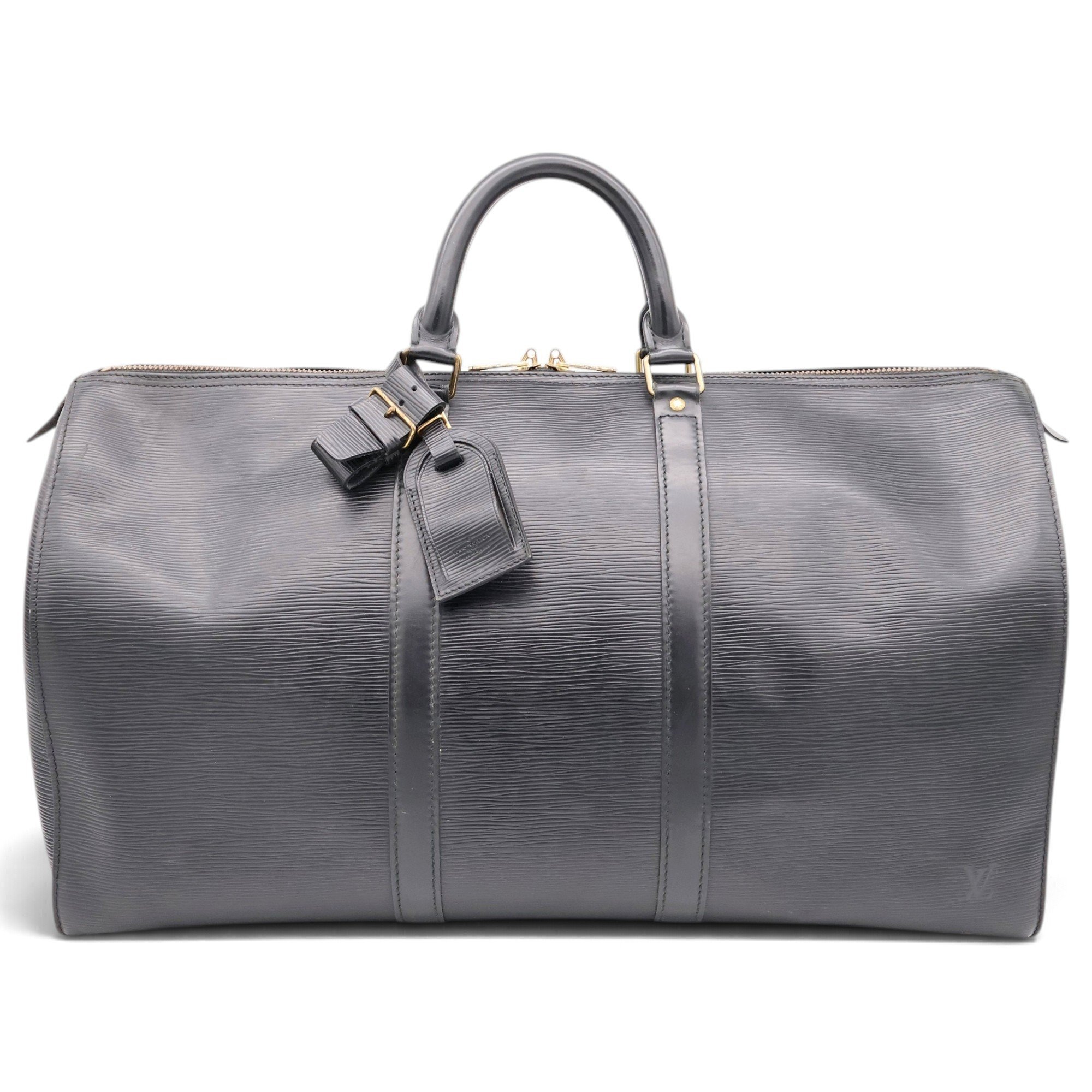 Keepall leather 48h bag