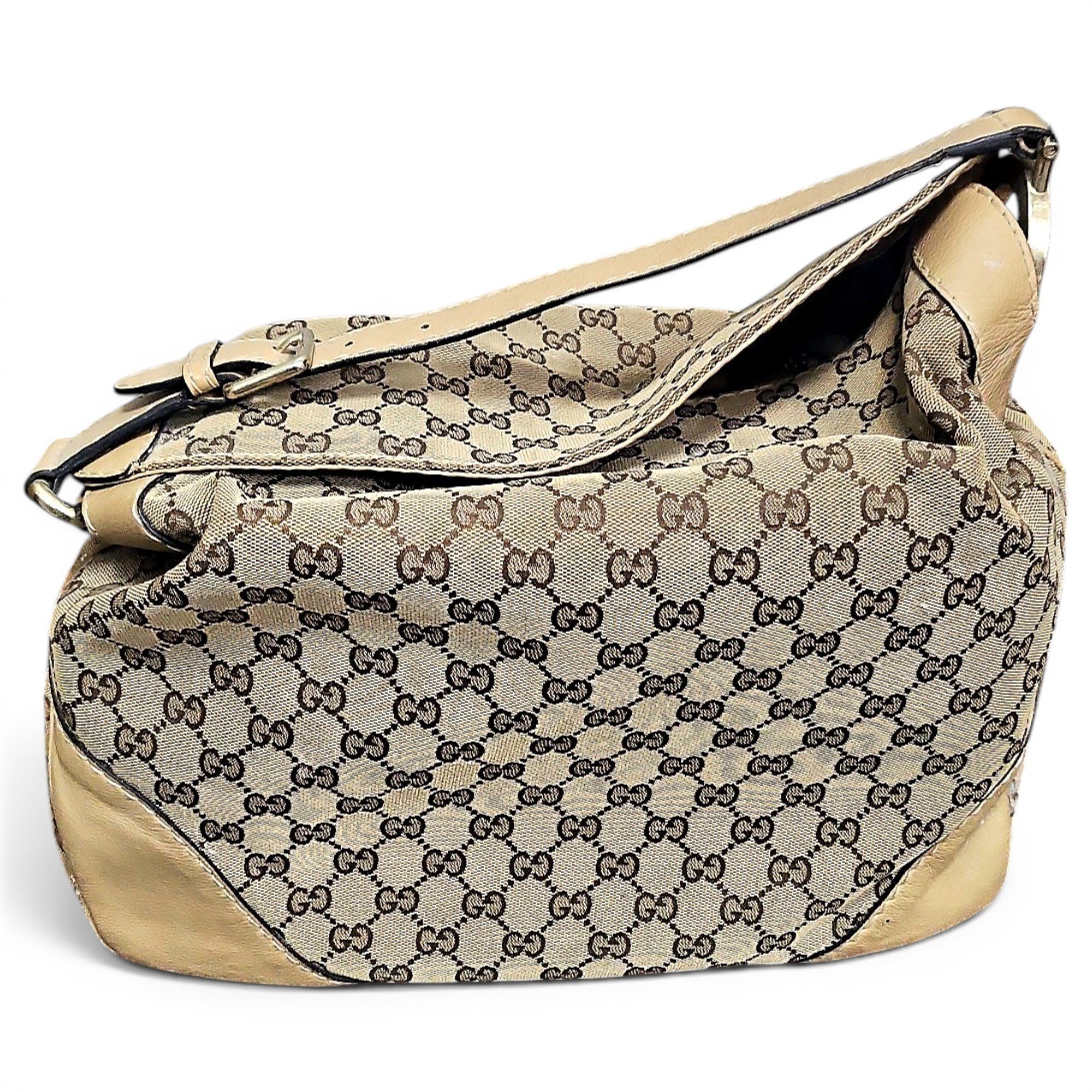 Hobo leather handbag