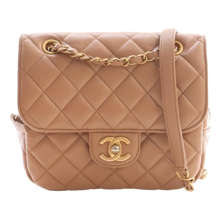 Leather crossbody bag