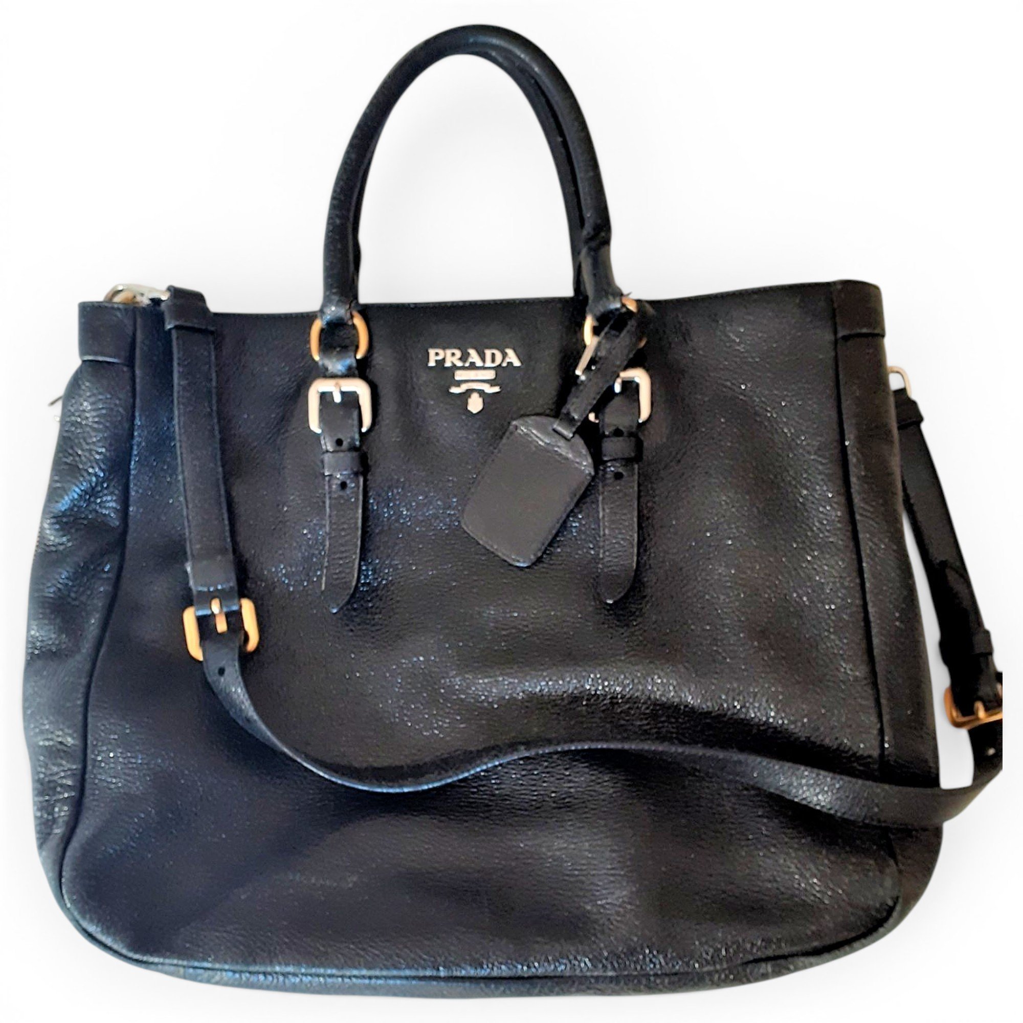 Leather handbag