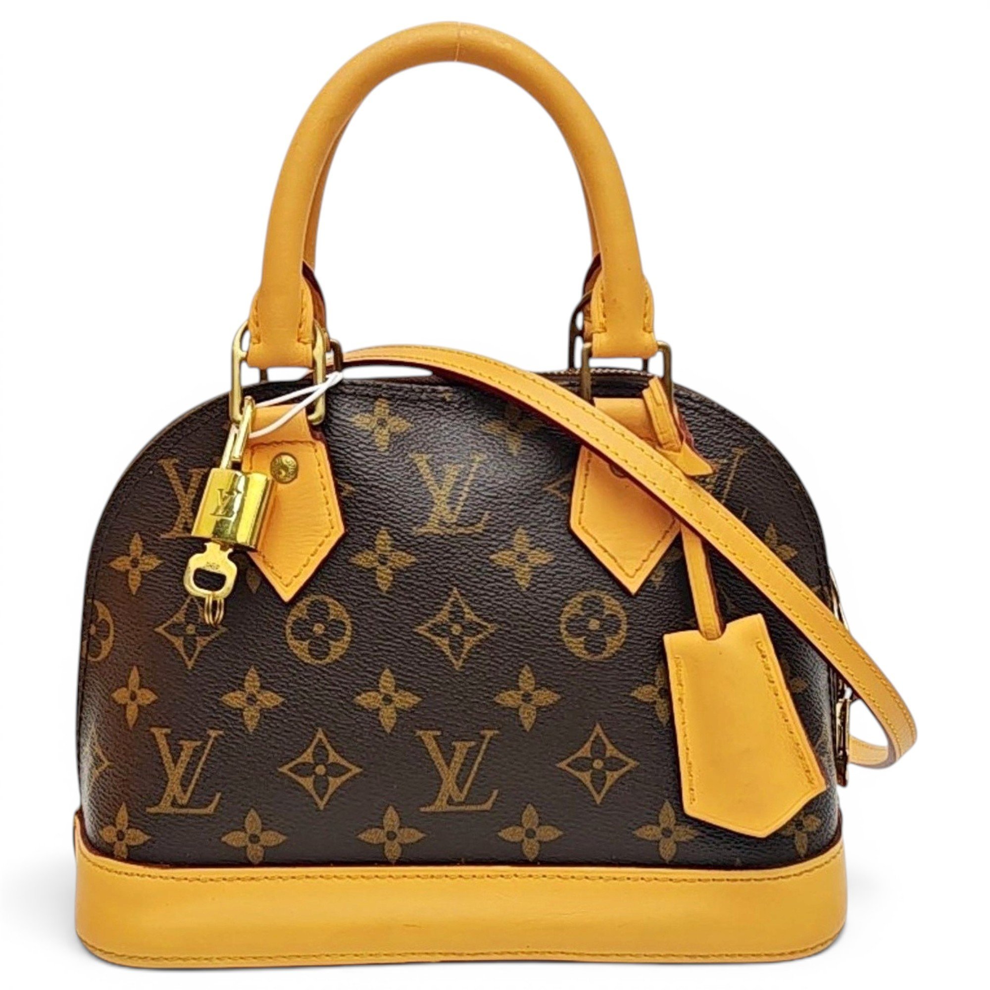Alma leather handbag