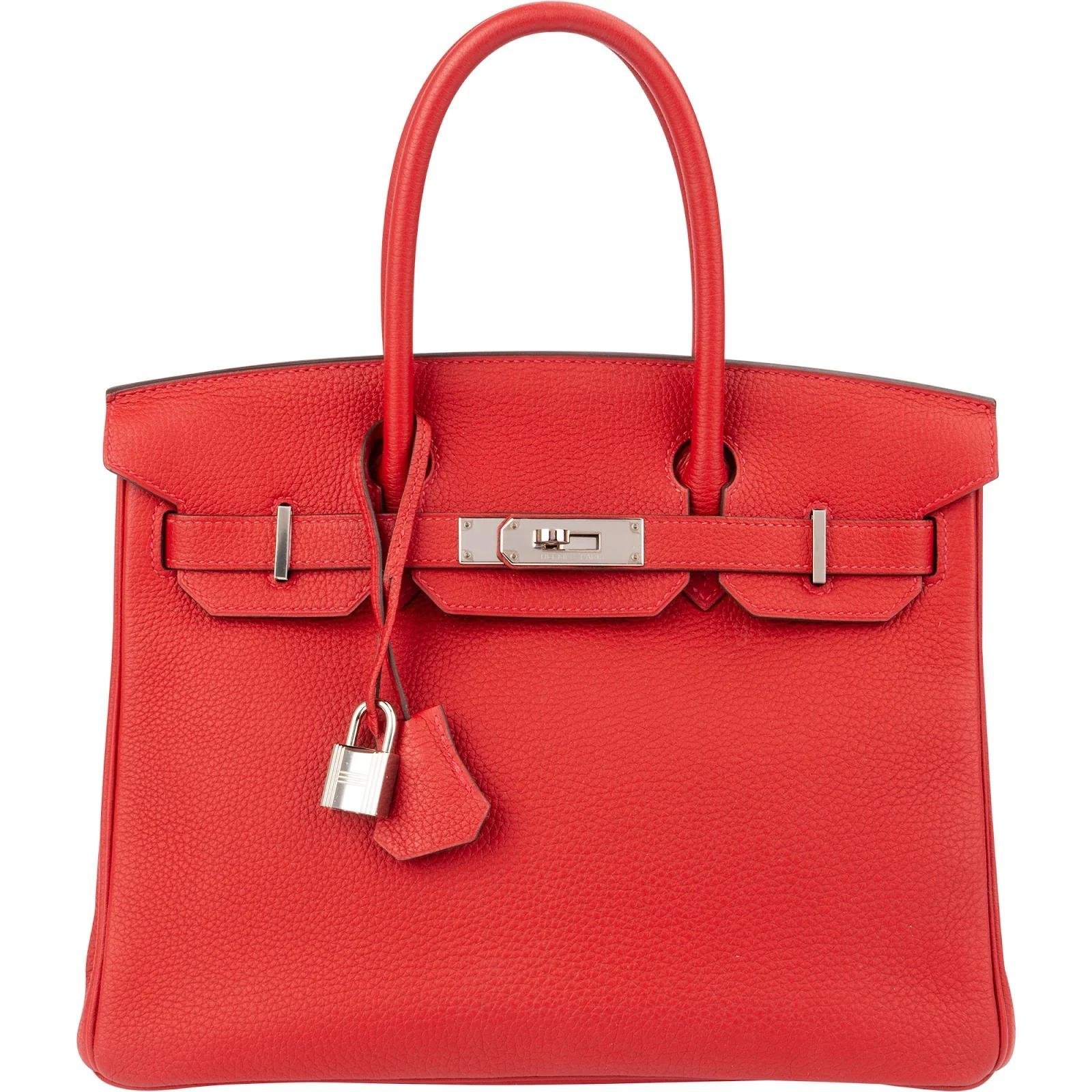 Birkin 30 leather handbag