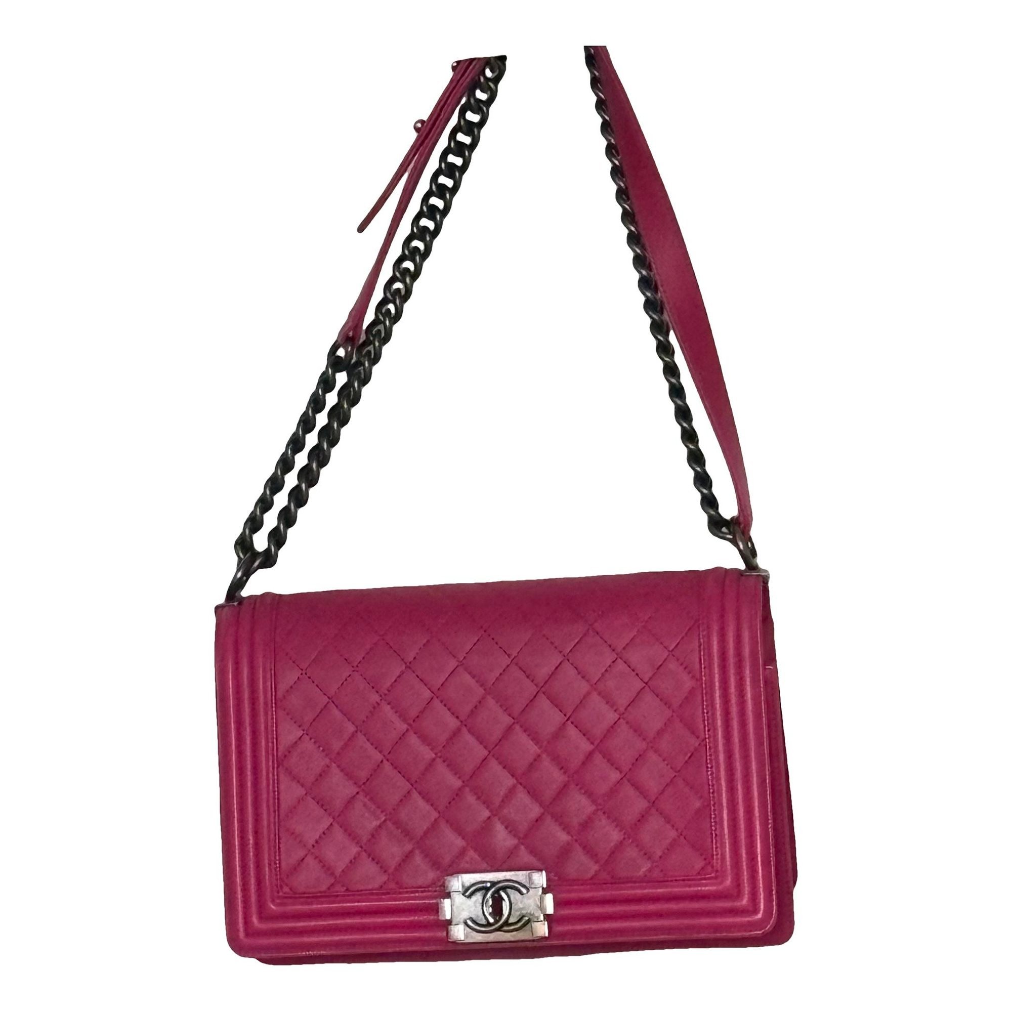 Boy leather crossbody bag