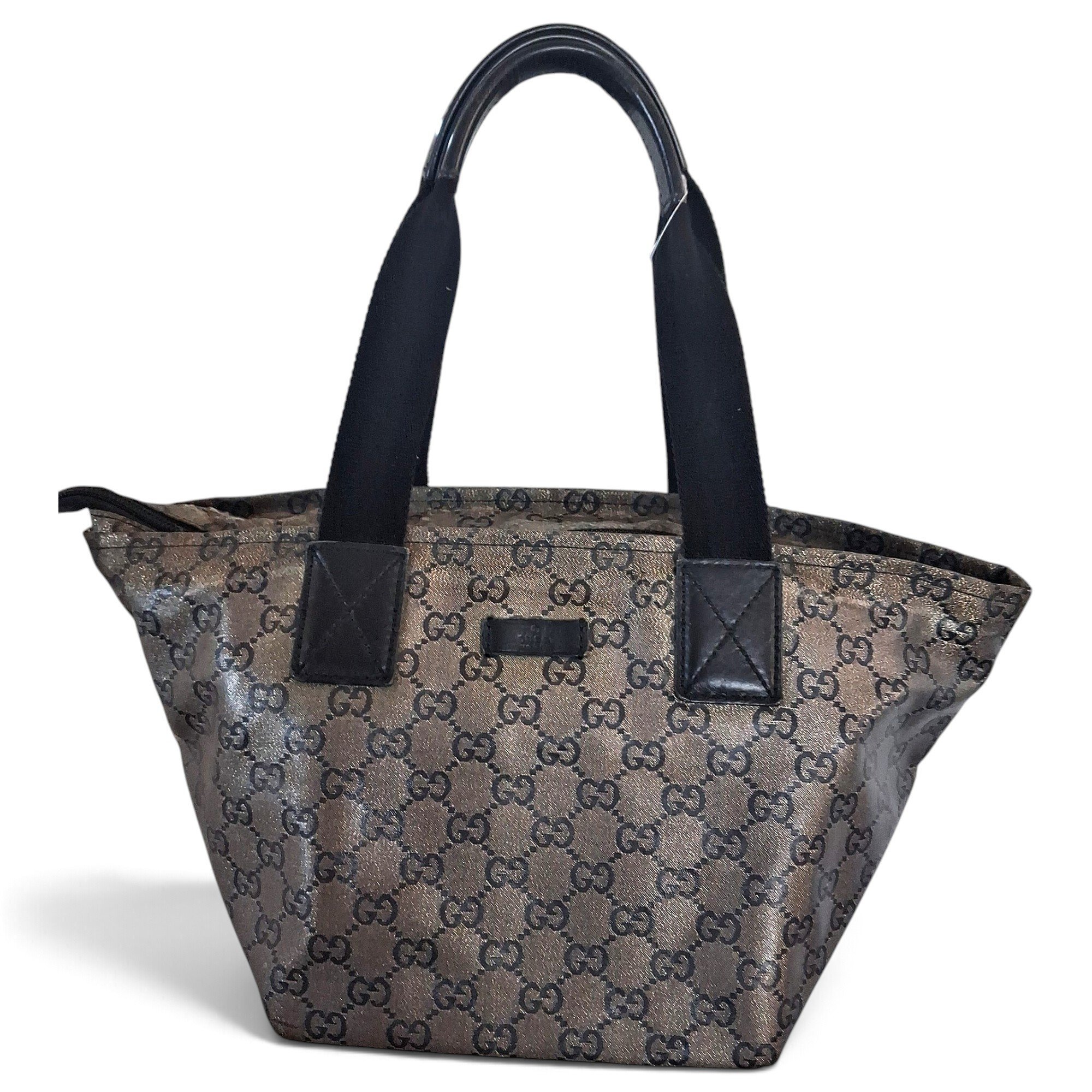 Leather tote