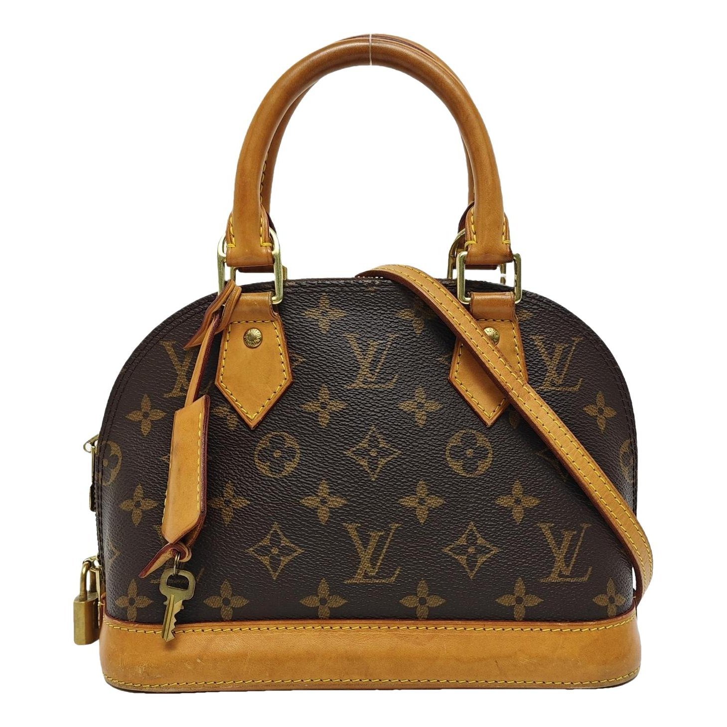 Alma leather handbag