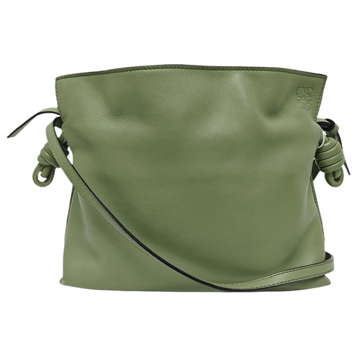 Flamenco leather crossbody bag