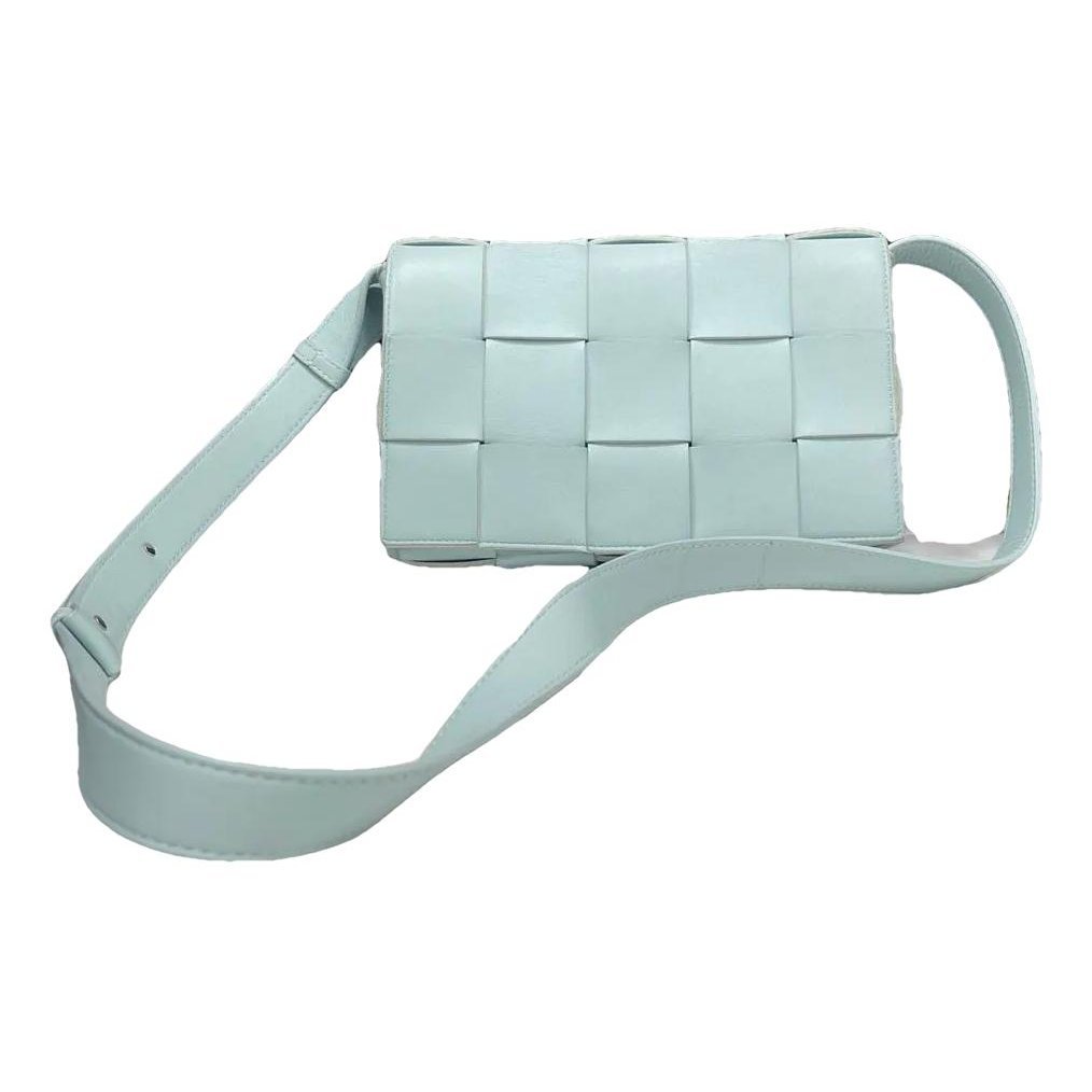 Cassette leather crossbody bag