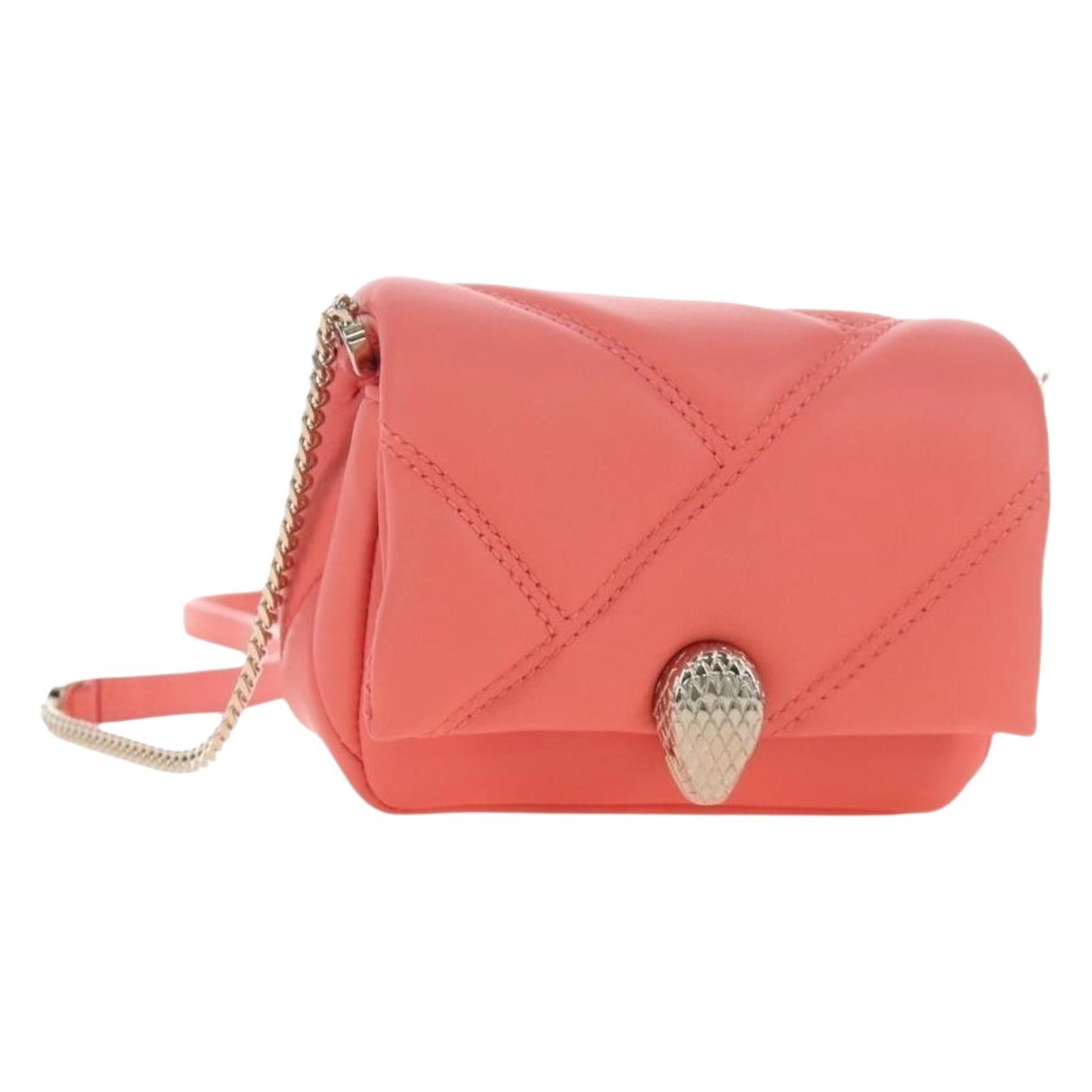 Serpenti leather handbag