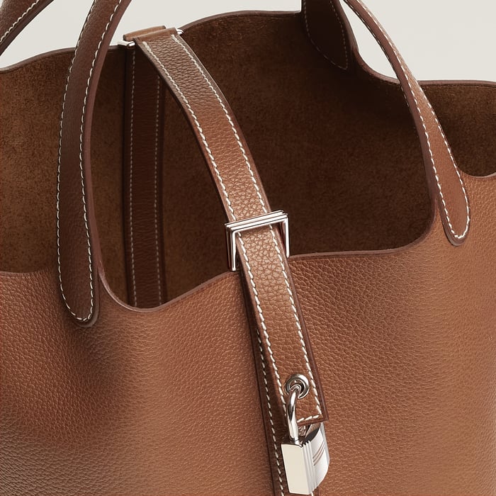 Fauve Picotin Lock 18 Bag