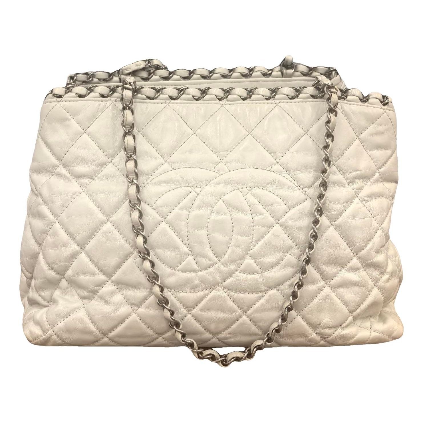 Leather tote