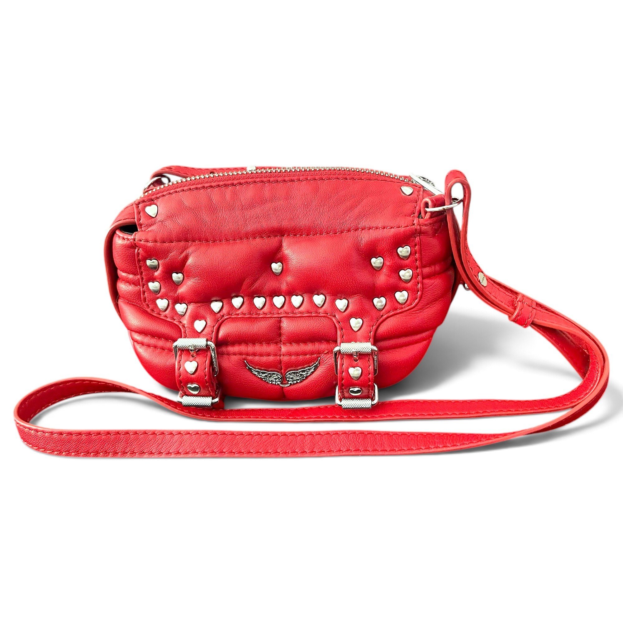 Leather crossbody bag