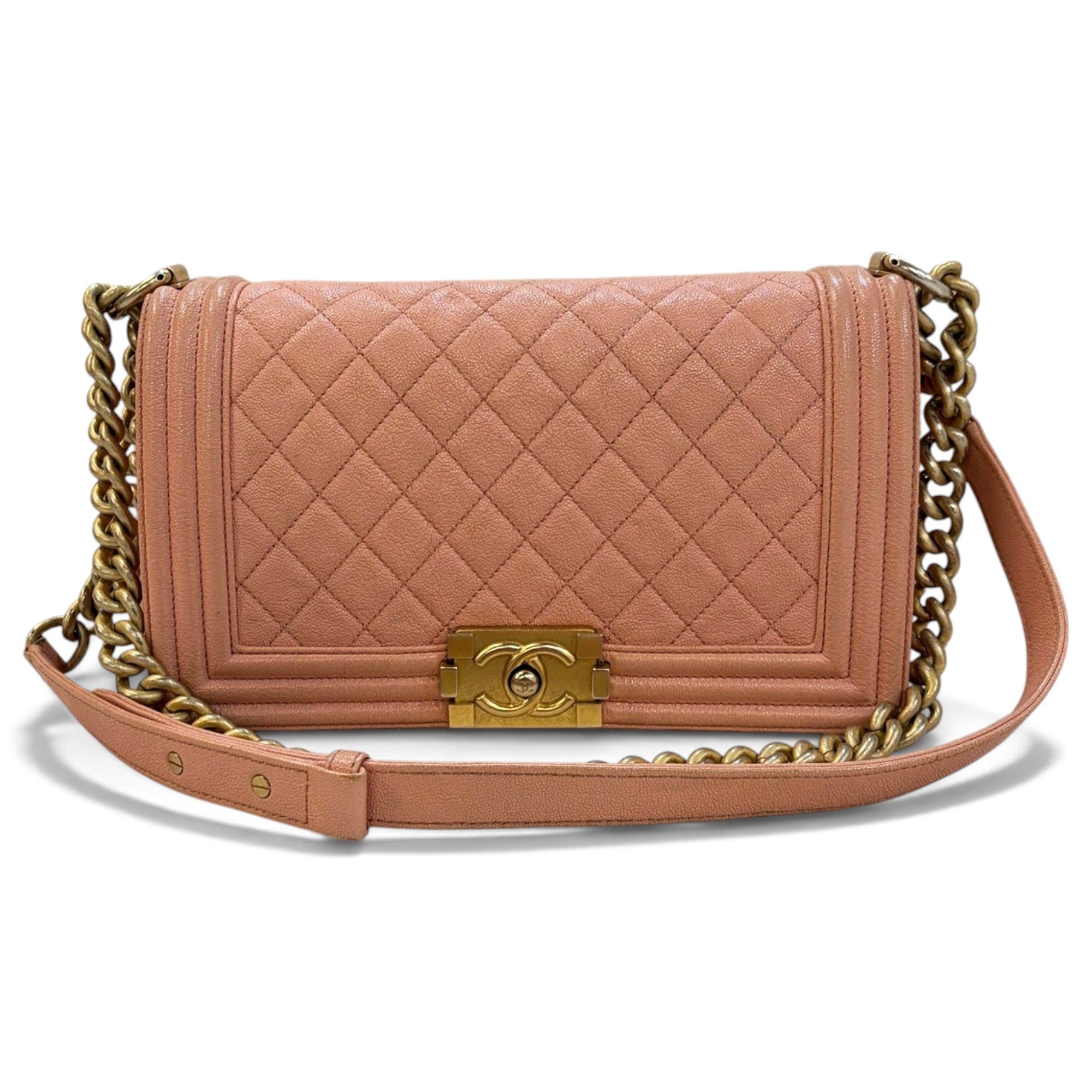 Boy leather crossbody bag