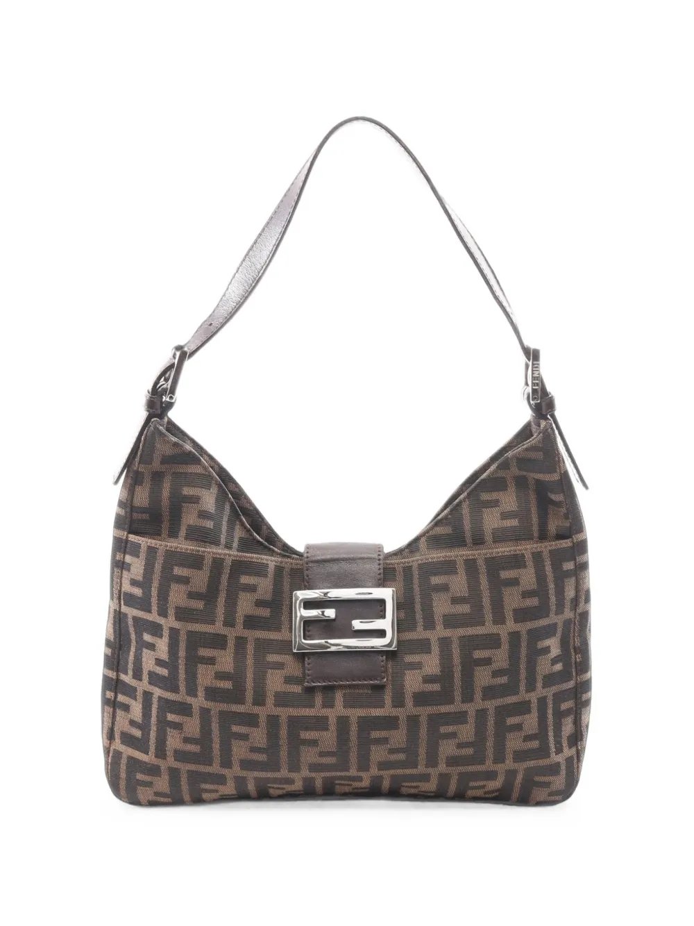 2000s Zucca FF-logo shoulder bag