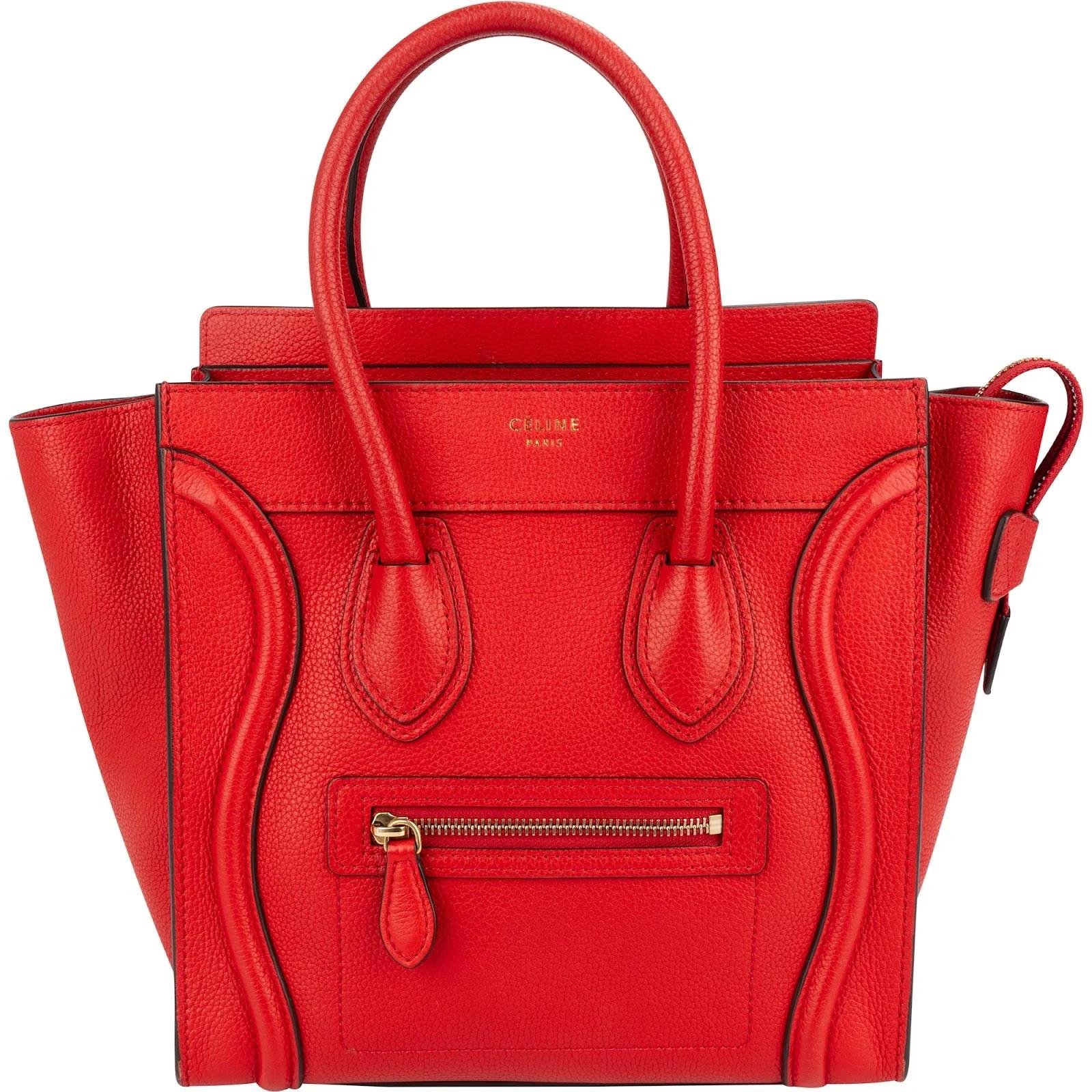 Luggage leather handbag