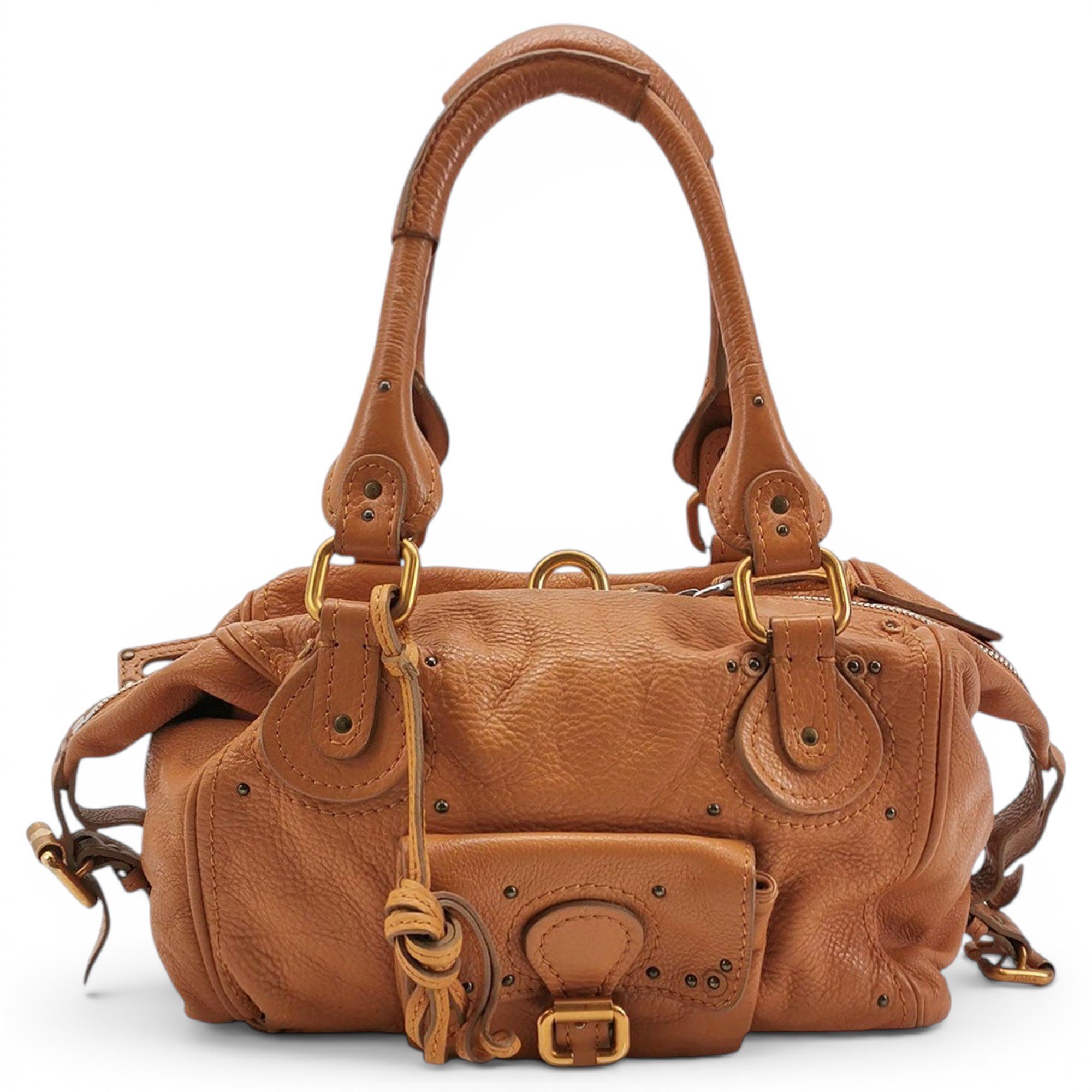 Paddington, Pocket leather handbag