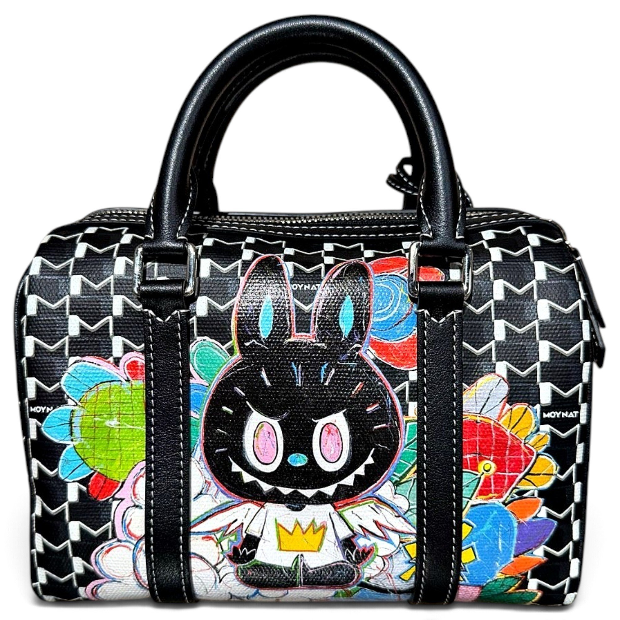 Leather bowling bag