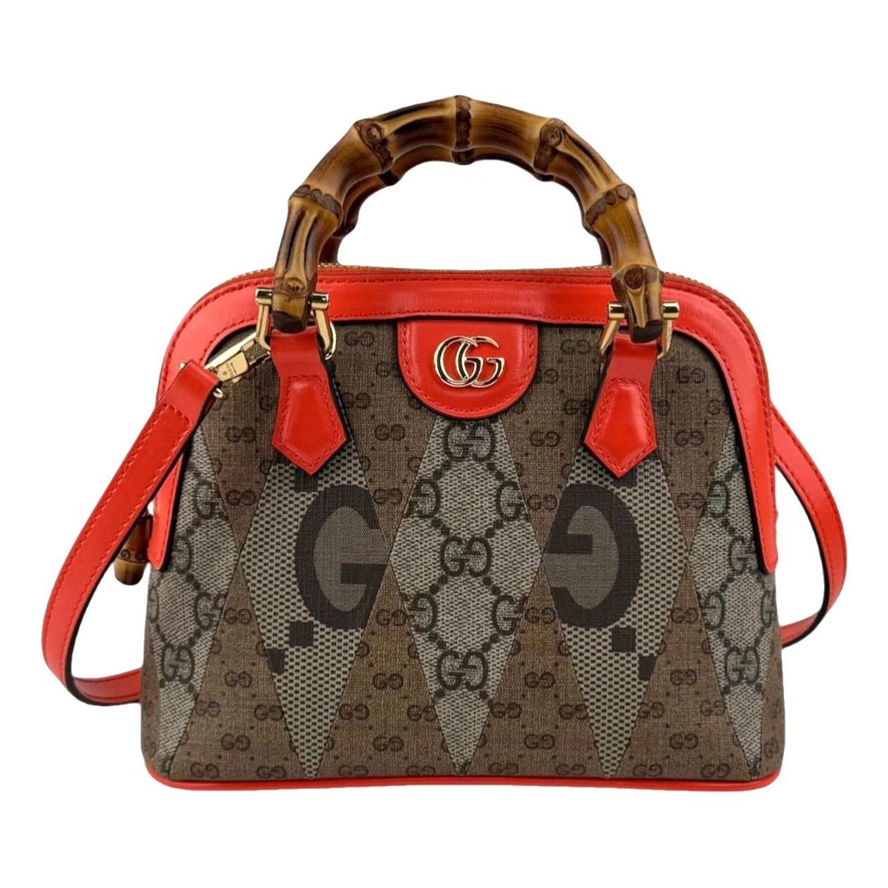 Diana Bamboo leather crossbody bag