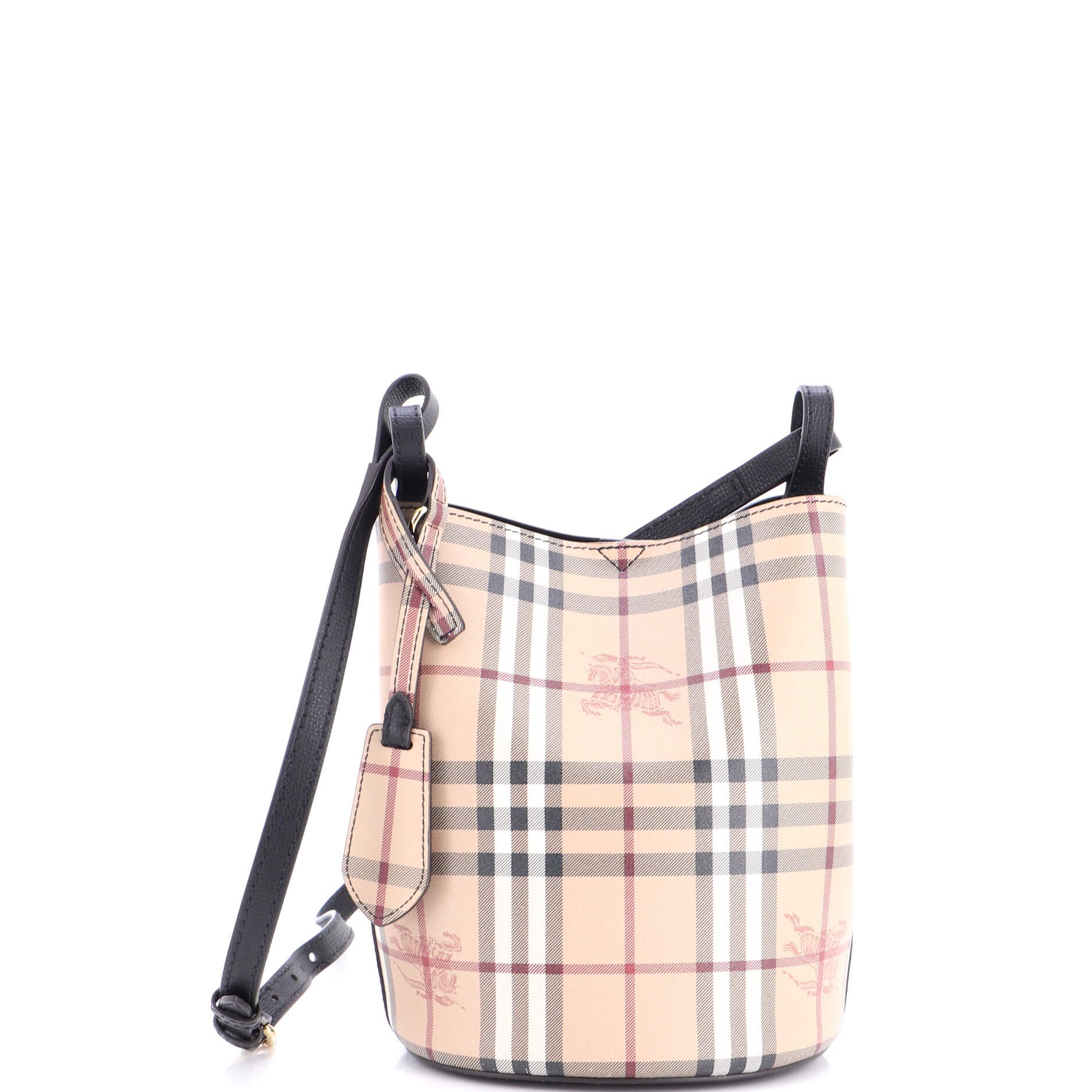 Lorne Bucket Bag Haymarket Coated Canvas Small
