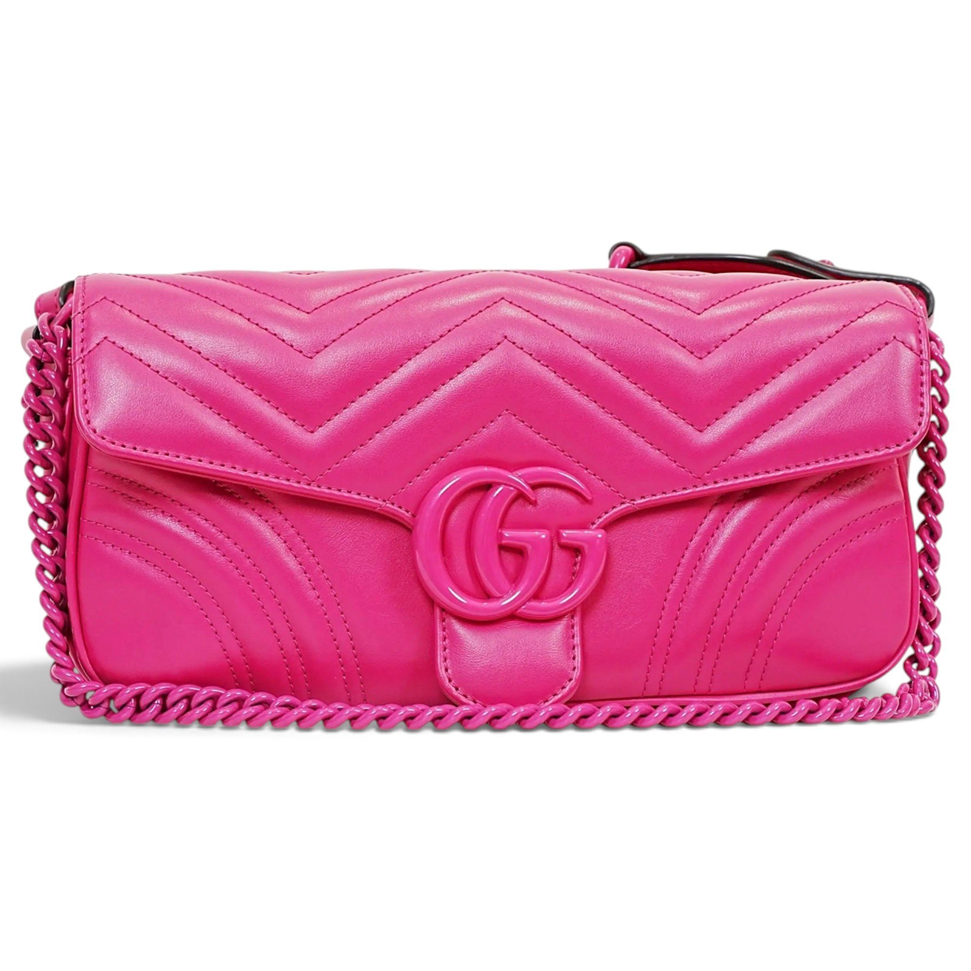 GG Marmont Flap leather handbag