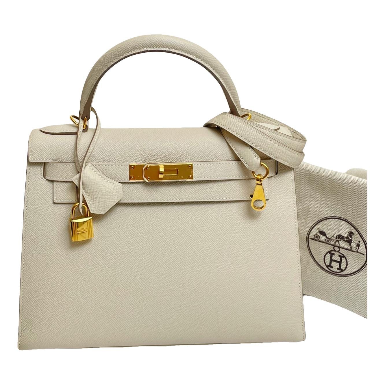 Kelly 28 leather handbag