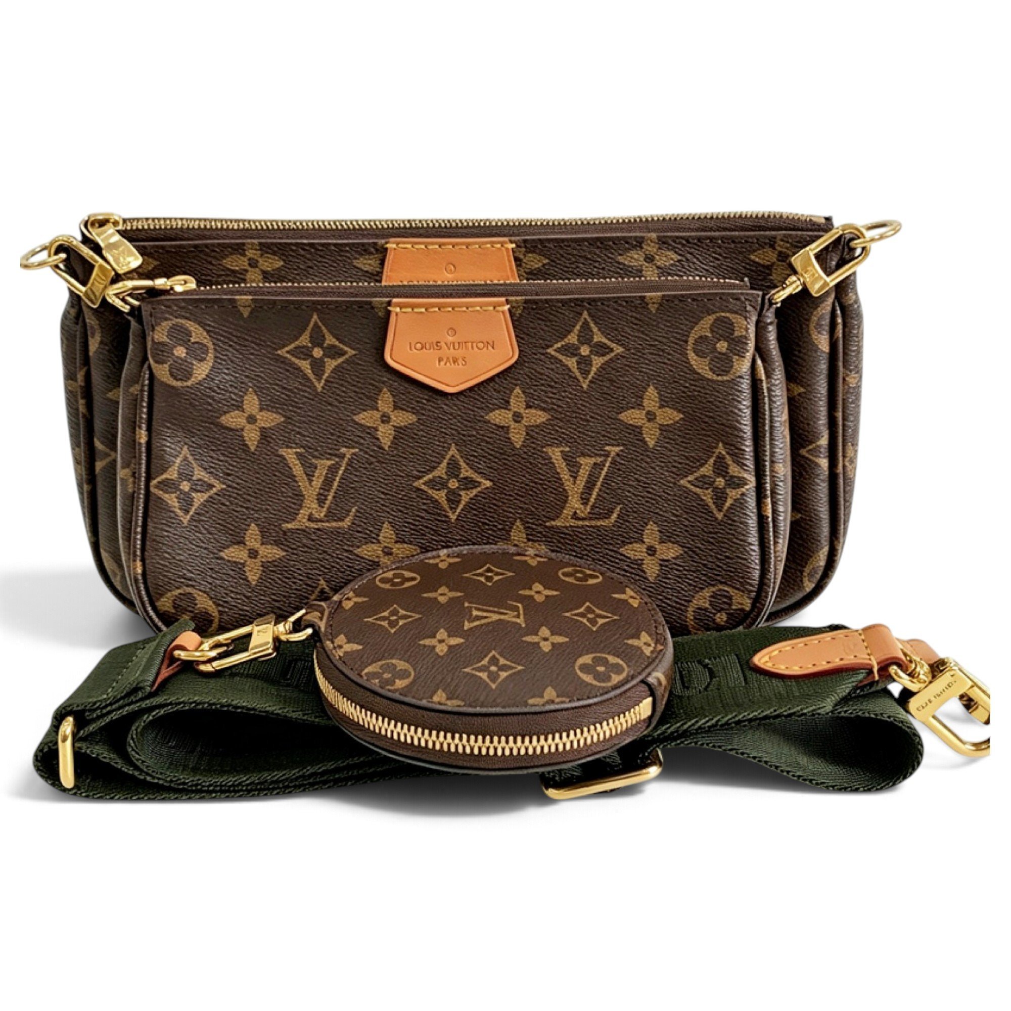 Multi Pochette Accessoires leather handbag