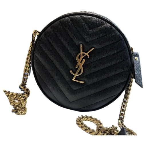 Vinyle leather handbag