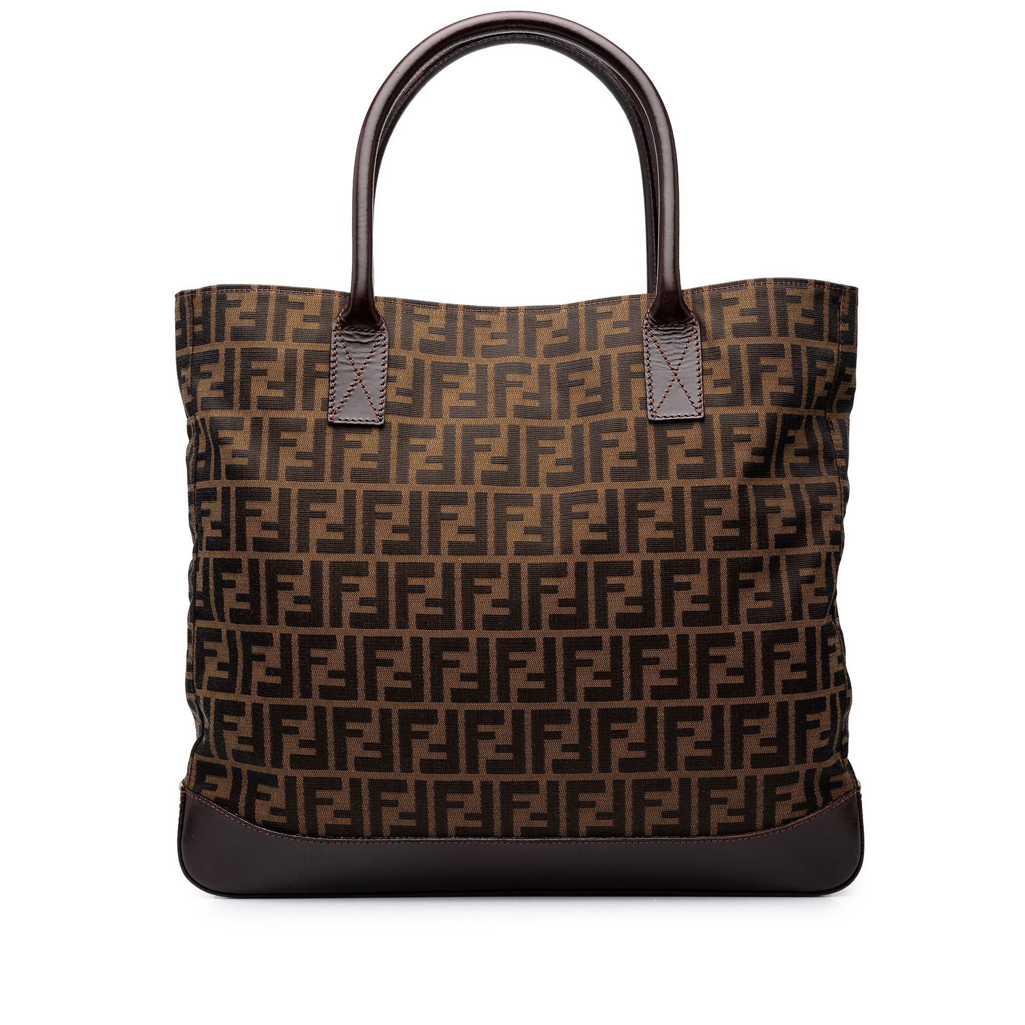 Pocket leather handbag