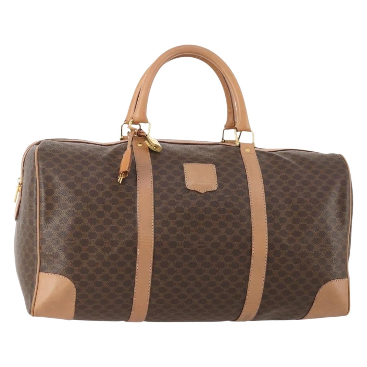 Leather bowling bag